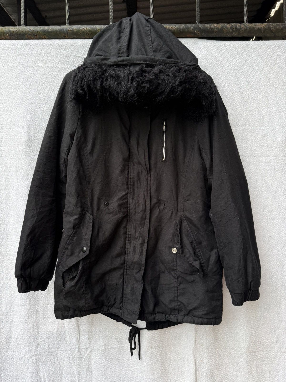 Ambiance outerwear fur hoodie style Ifsixwasnine lgb