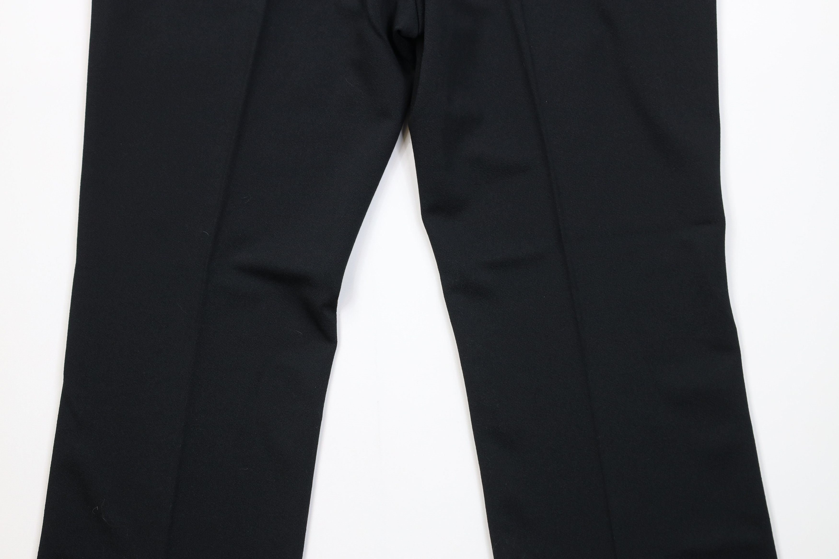 Vintage Vintage 70s Streetwear Flared Wide Leg Chino Pants Black USA Size US 36 / EU 52 - 9 Thumbnail