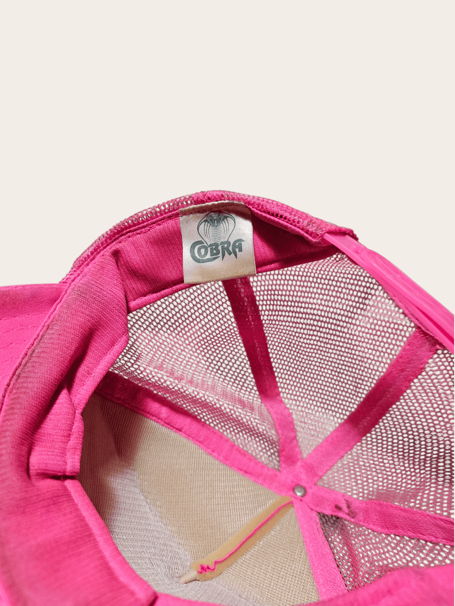 Vintage Utopia Pink Graffiti Hat Size ONE SIZE - 5 Thumbnail