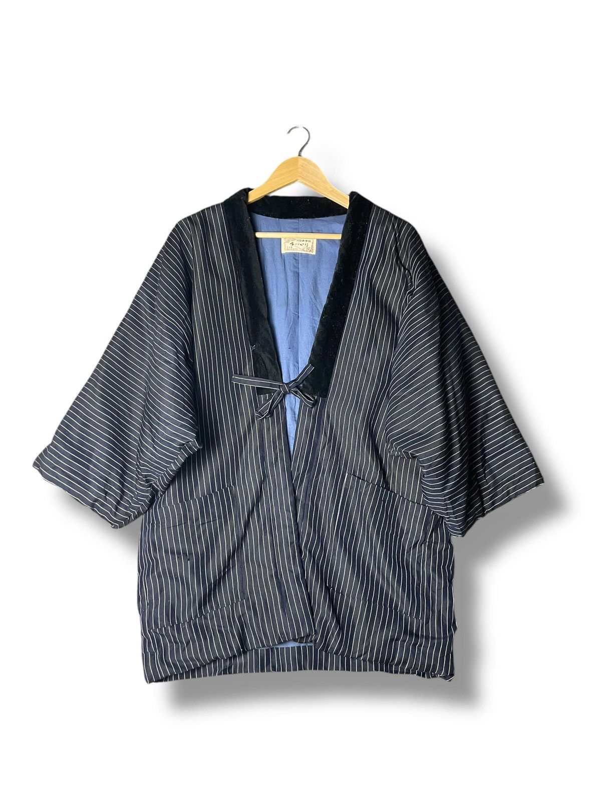 Japanese Brand × Vintage Japanese Brand Striped Men’s Kimono Outerwear (5) Size US M / EU 48-50 / 2 - 1 Thumbnail