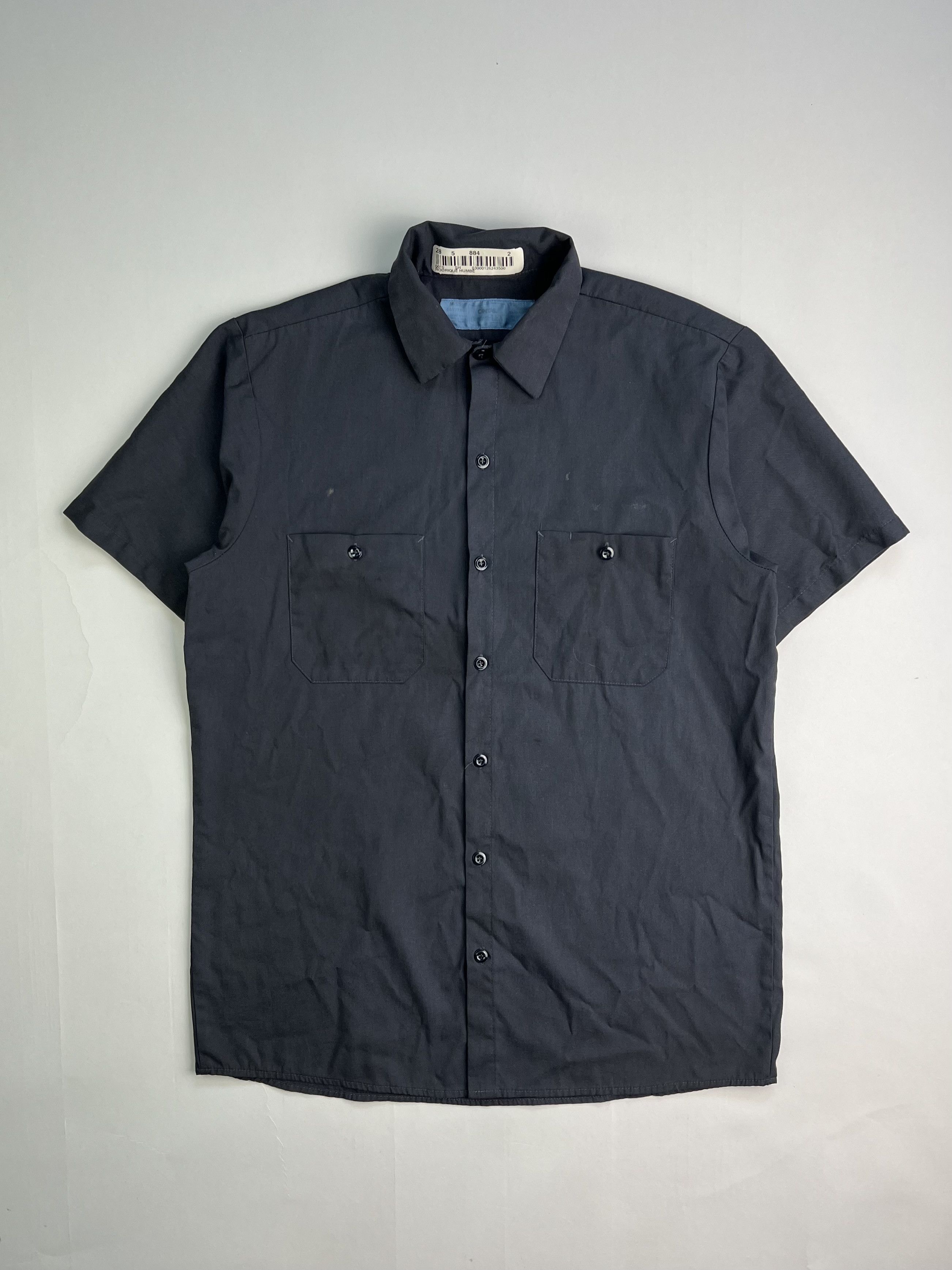 Cintas Vintage Cintas Work Shirt Dark Blue Medium Size US M / EU 48-50 / 2 - 1 Thumbnail