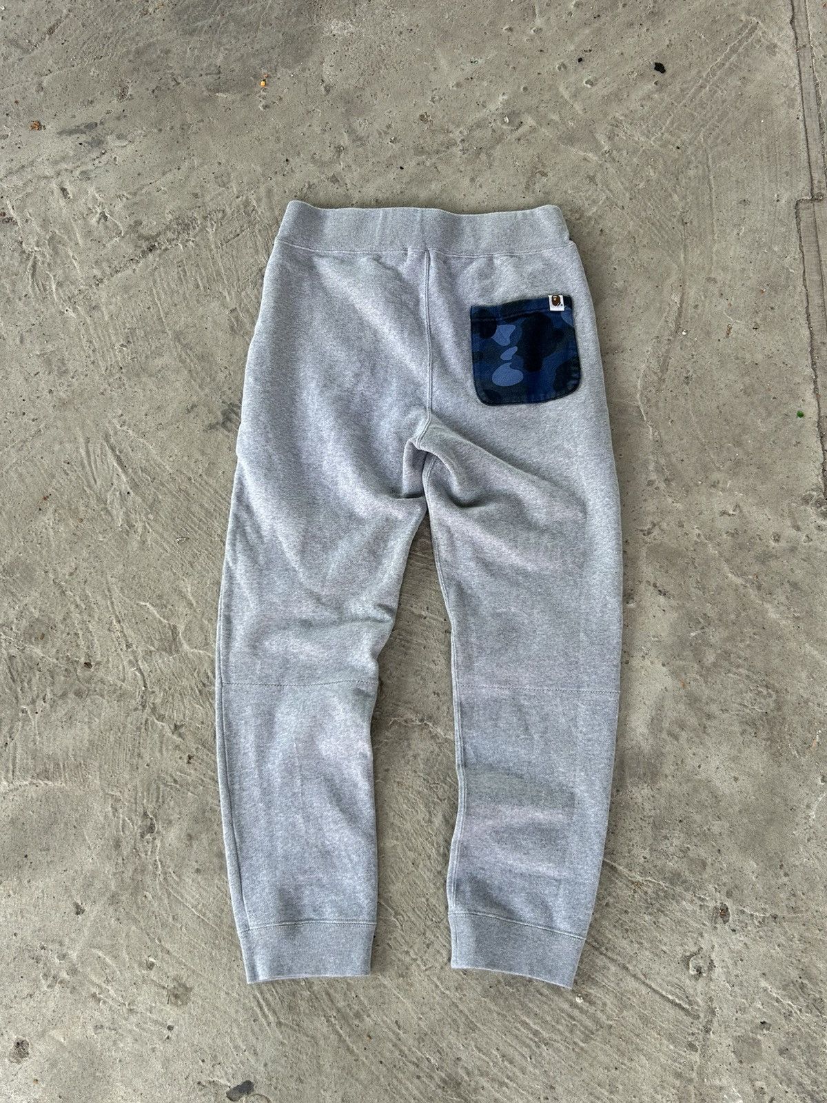 Bape Rare Bape Shark Sweatpants Grey Blue Camo Pocket Y2K Size S Size US 30 / EU 46 - 8 Thumbnail