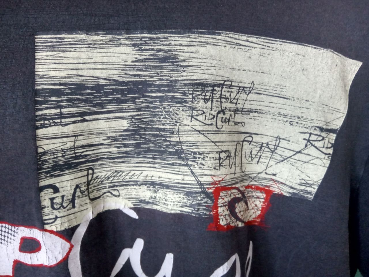 Ripcurl Rip Curl 1990s Vintage Faded Surfing Rare T-shirt Y2K Size US XL / EU 56 / 4 - 3 Thumbnail