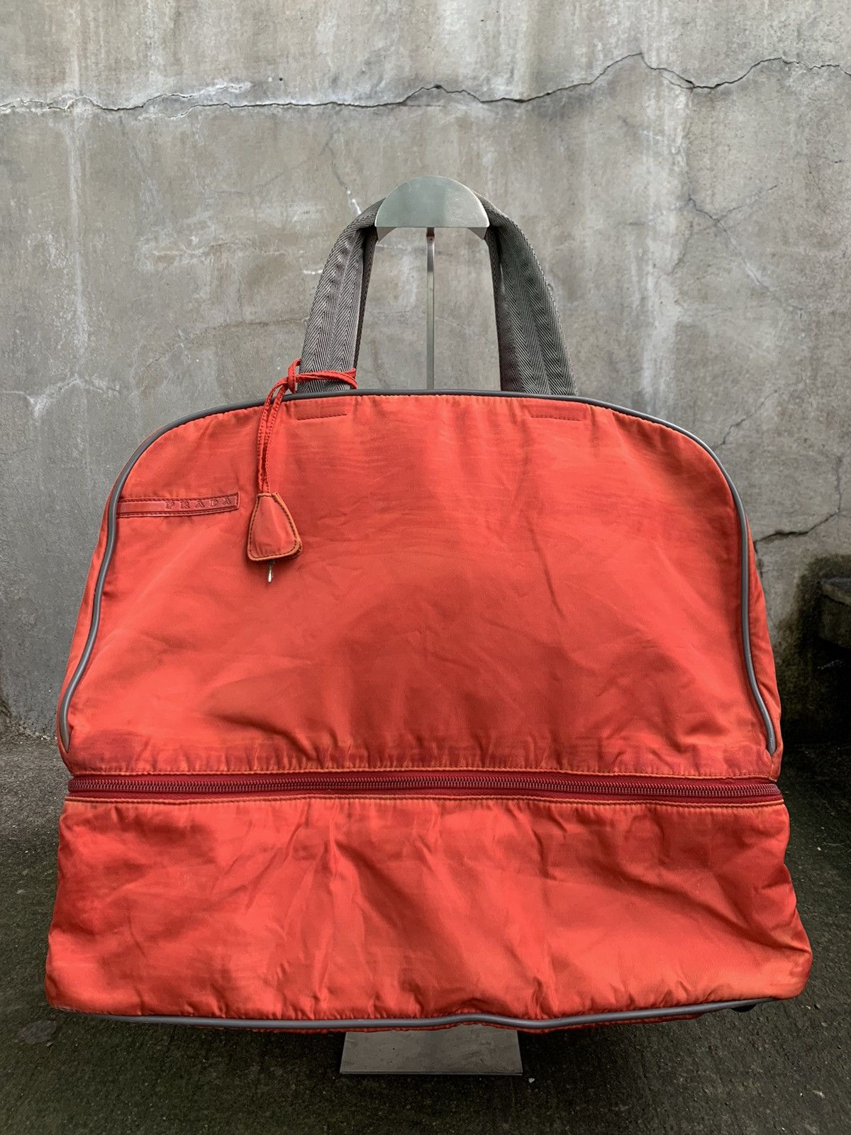 Prada Sport Red Nylon Duffle Bag Size ONE SIZE - 1 Thumbnail