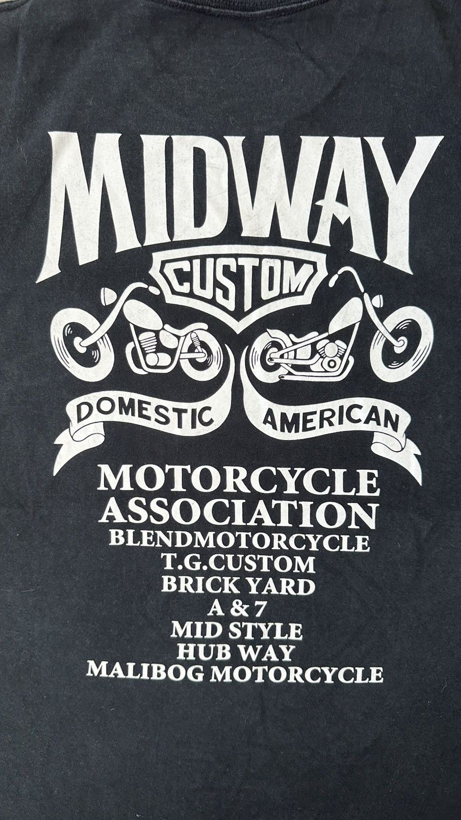 Japanese Brand VINTAGE MIDWAY CUSTOM RACING TEE Size US M / EU 48-50 / 2 - 6 Thumbnail