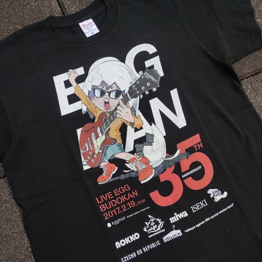Band Tees Eggman Japan Festival 2017 Tee Size US M / EU 48-50 / 2 - 1 Thumbnail