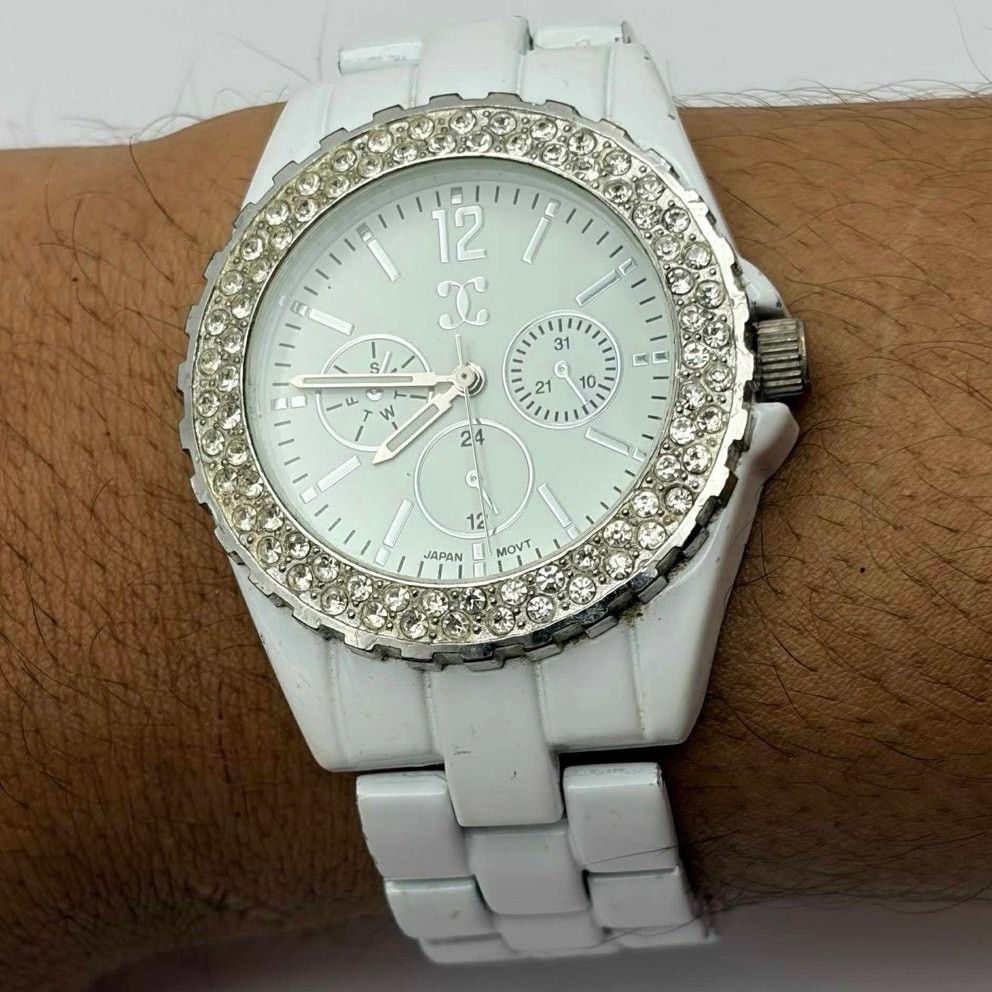 Other White Crystal Watch Size ONE SIZE - 2 Thumbnail
