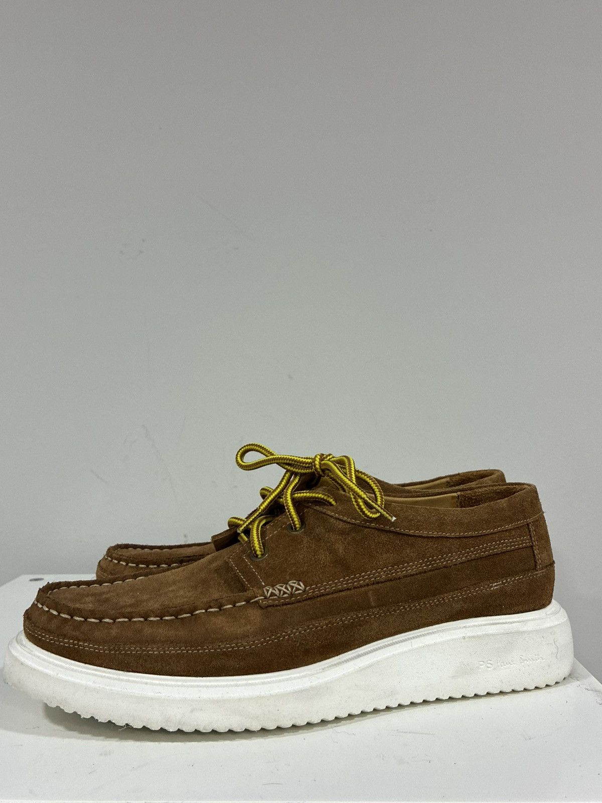 Paul Smith Suede Leather shoe derby EU 41 USA 8 UK 7 Size US 8 / EU 41 - 7 Thumbnail