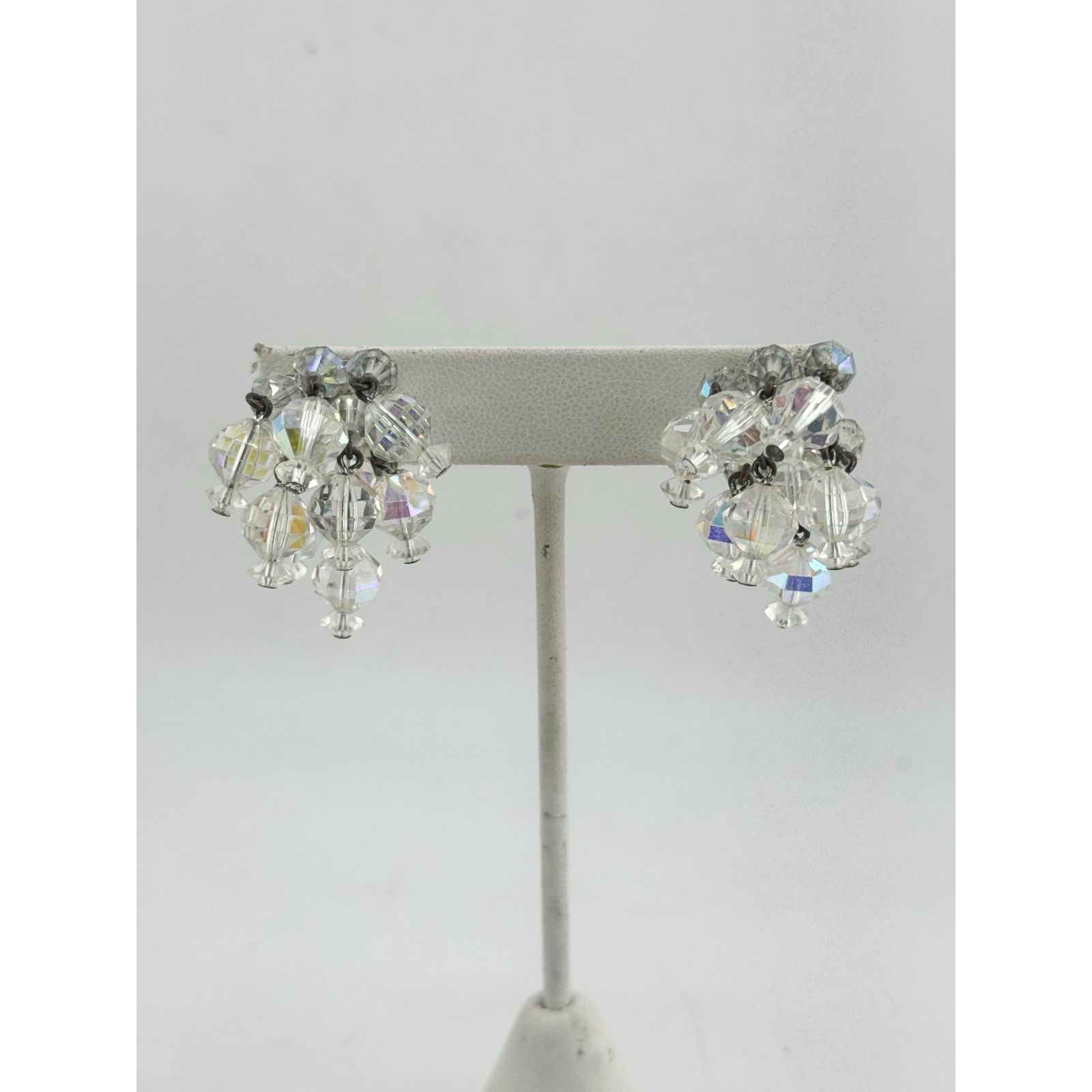 Vintage Vintage Laguna Crystal Cluster Dangle Earrings Size ONE SIZE - 2 Thumbnail