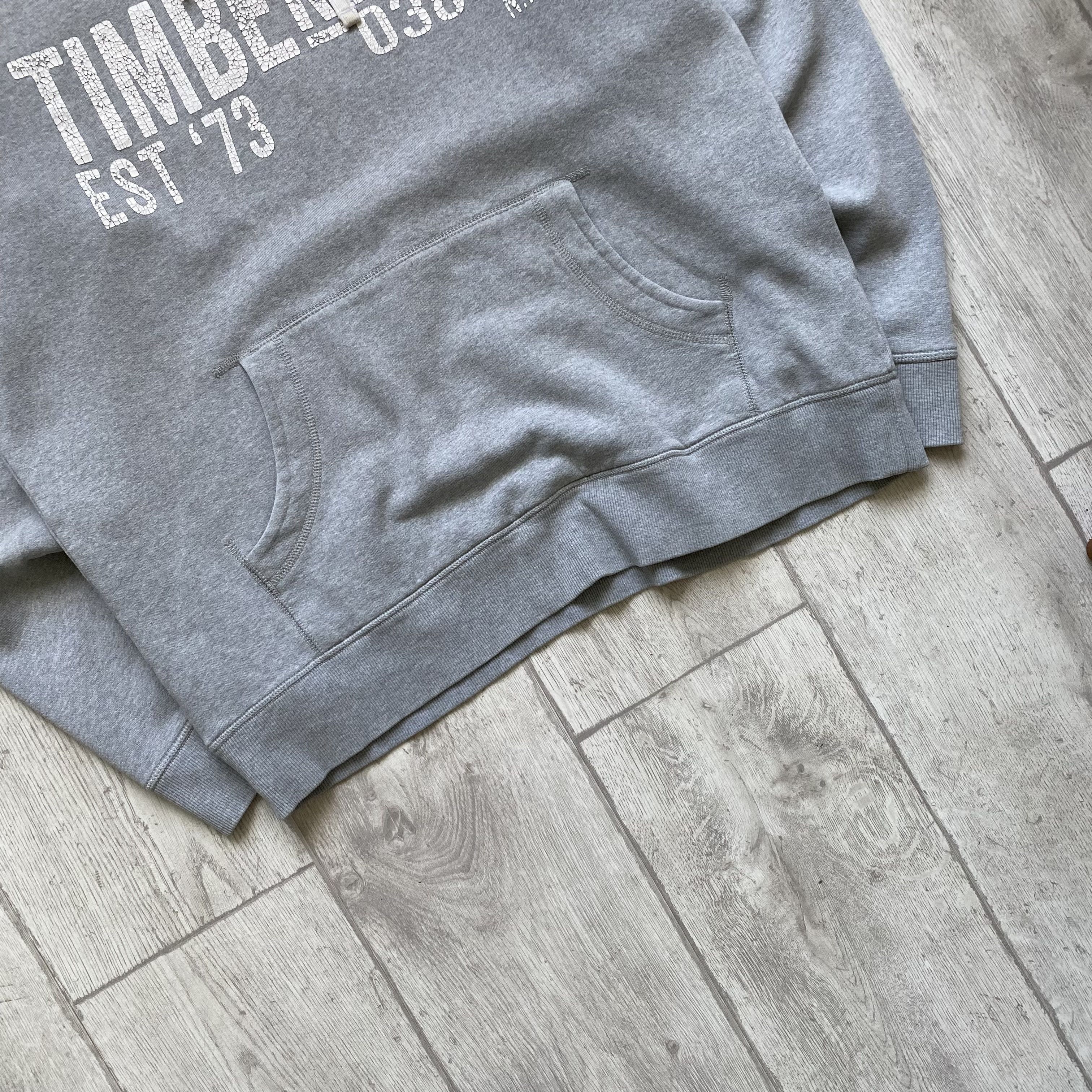 Timberland 🥾Vintage 00s Timberland hoodie center logo distressed Size US XL / EU 56 / 4 - 3 Thumbnail