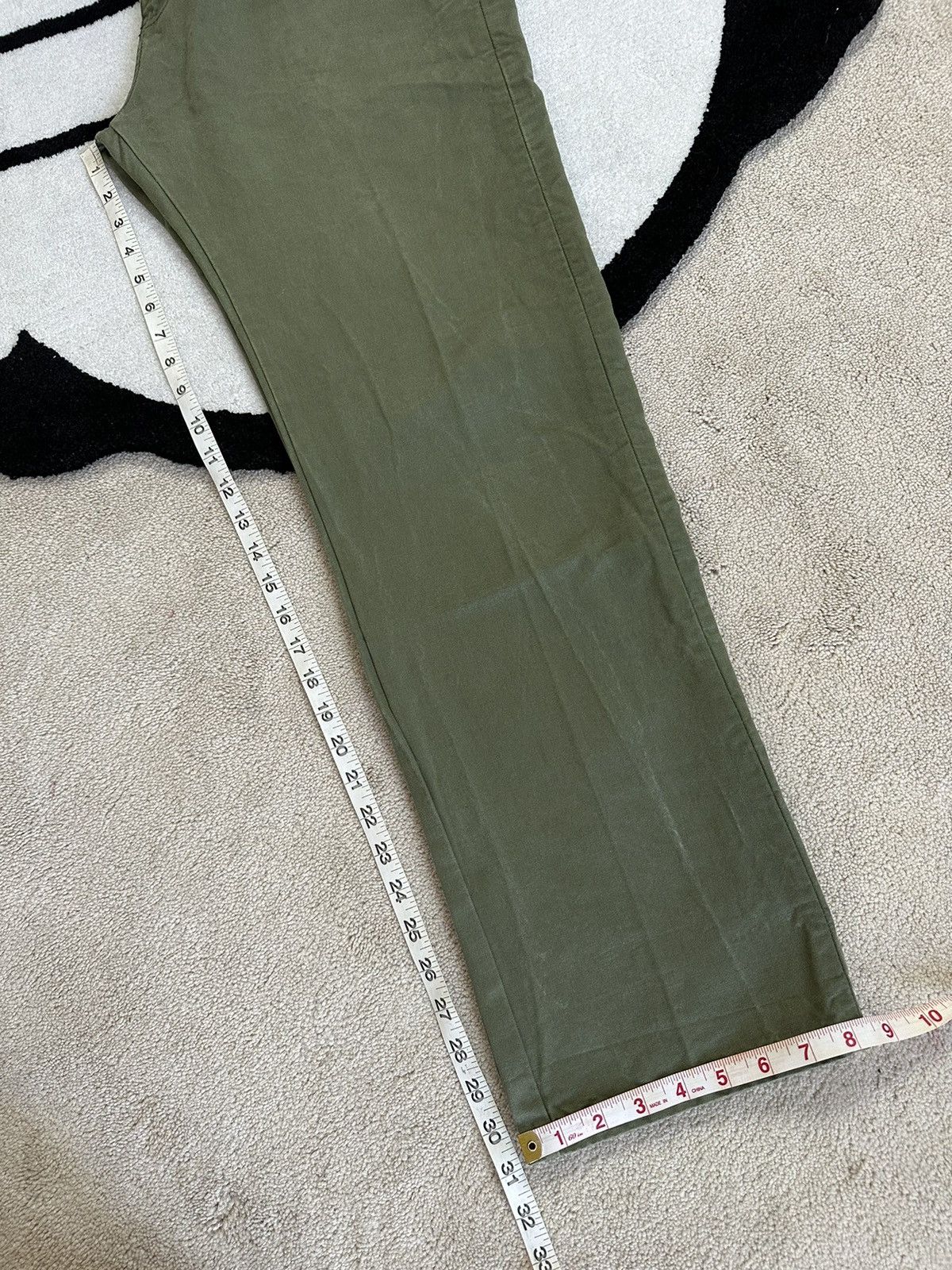 Japanese Brand × X-LARGE X-Large Clothing Brand Pocket Logo Olive Green Very Rare Size US 34 / EU 50 - 10 Thumbnail