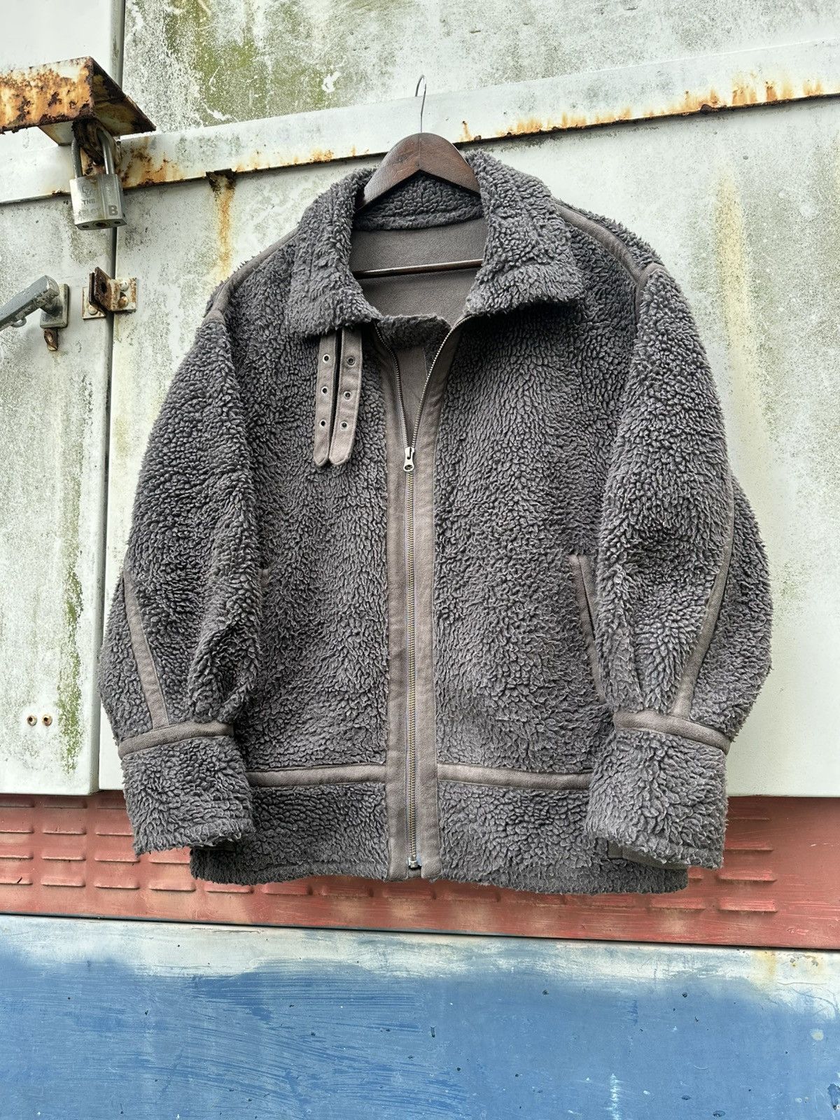 LOWRYS FARM 👹Lowrys Farm Fleece B3 Style Jacket Size US XL / EU 56 / 4 - 6 Thumbnail