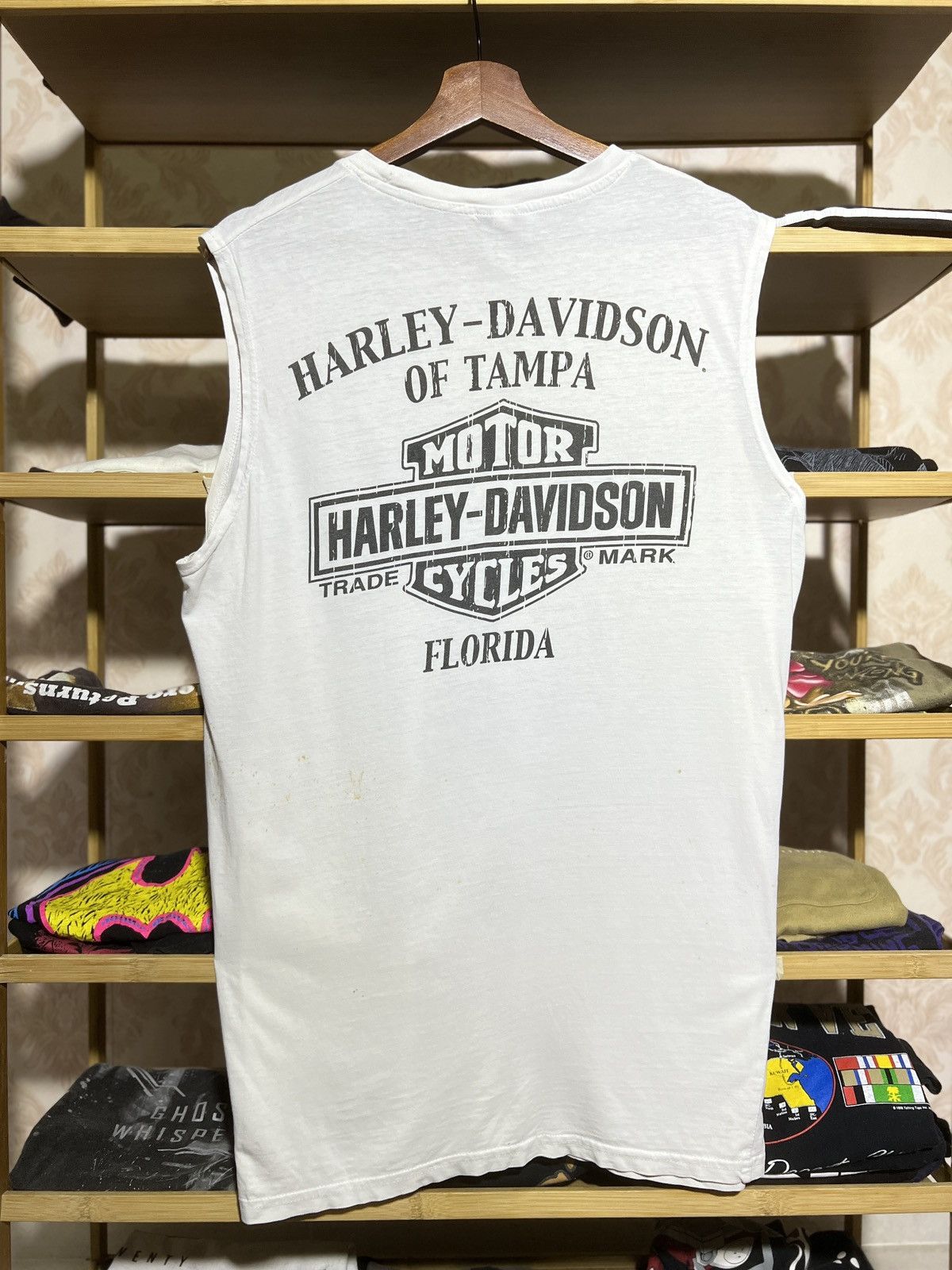 Harley Davidson Harley Davidson Skull Smoke Graphics Tank Tops Size US L / EU 52-54 / 3 - 4 Thumbnail