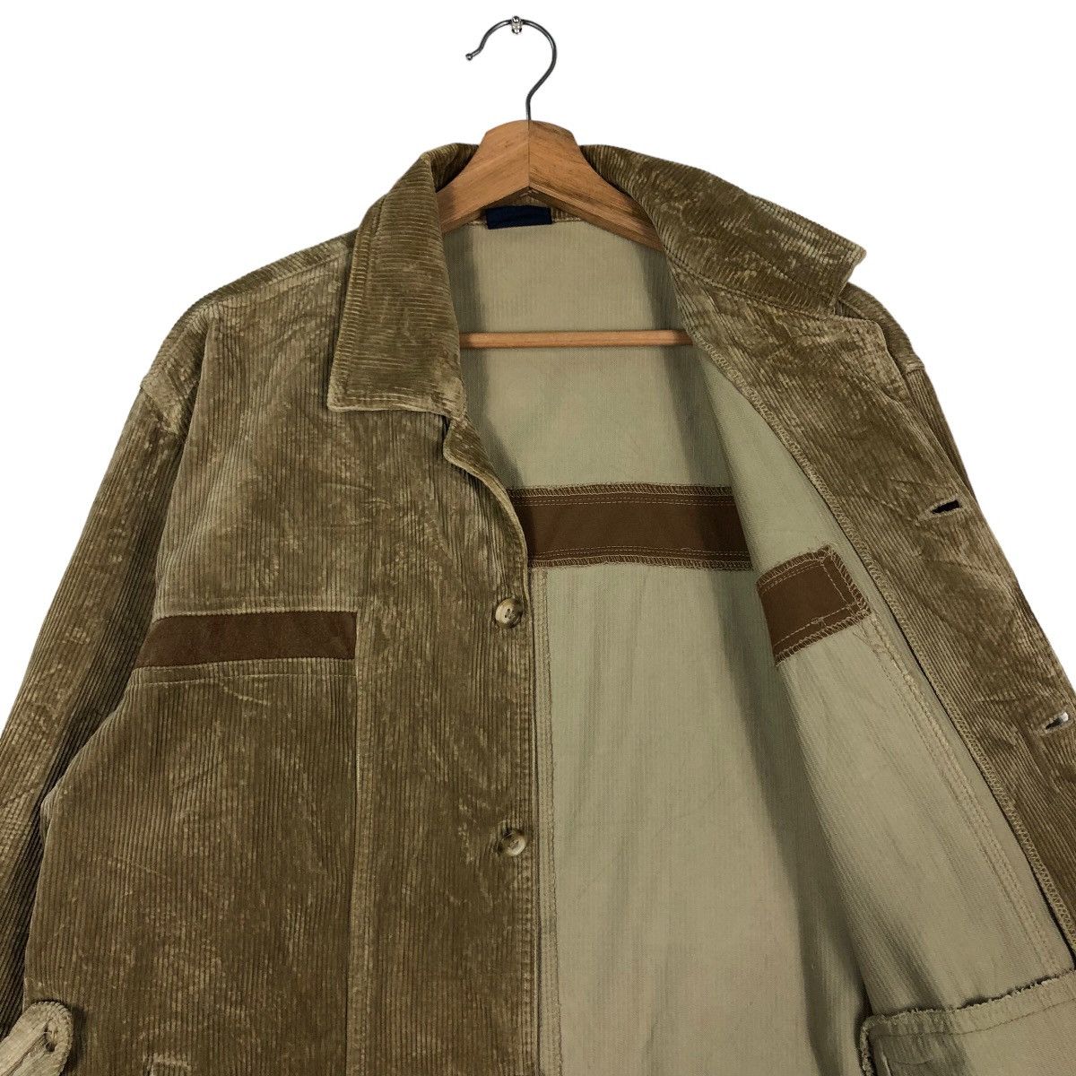 Big John 🔥Vintage Biker Jacket Corduroy Big John Big Pocket Size US L / EU 52-54 / 3 - 12 Thumbnail