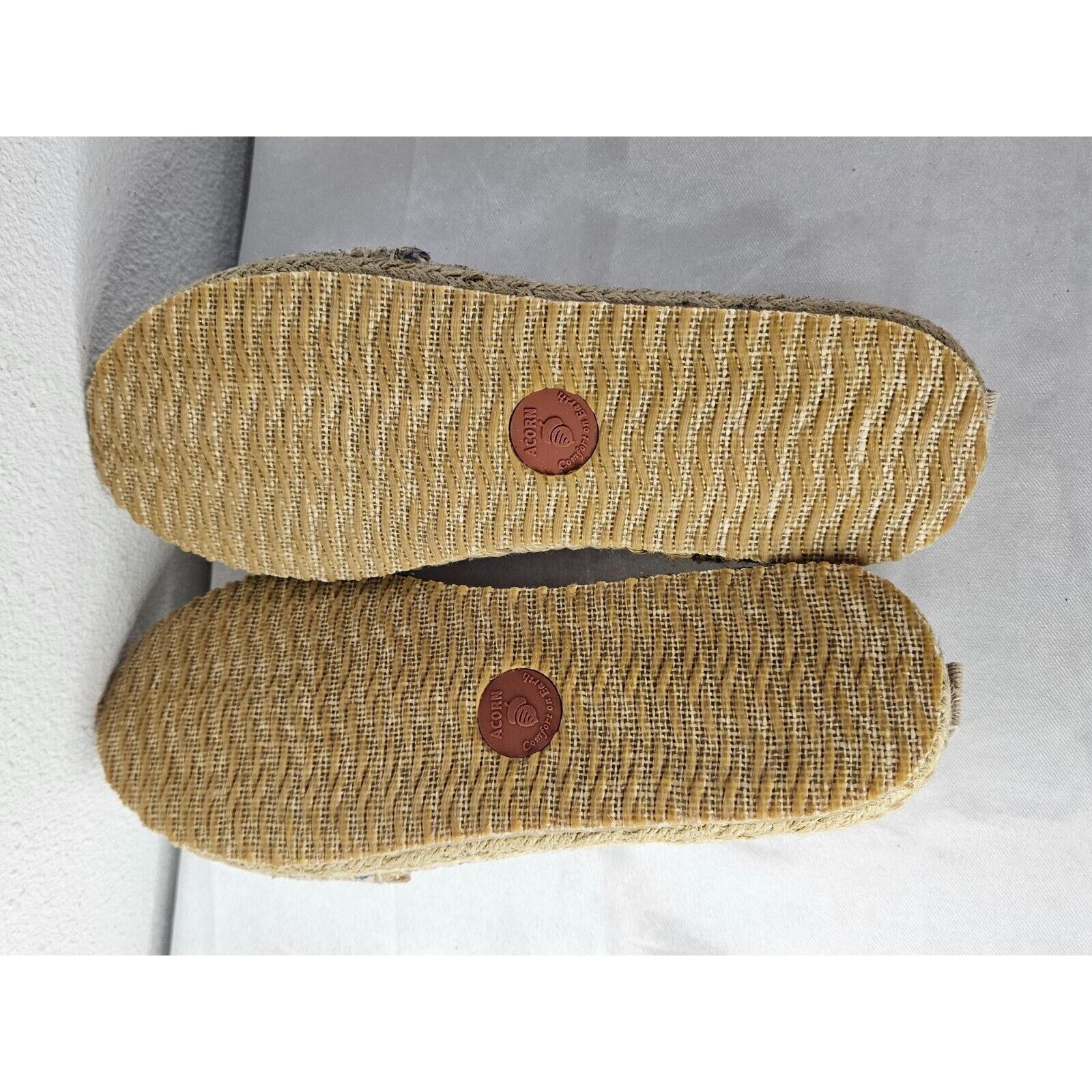 Other Acorn Espadrille Slippers Women’s Size 8 Beige Blue Striped Size US 8 / IT 38 - 6 Thumbnail