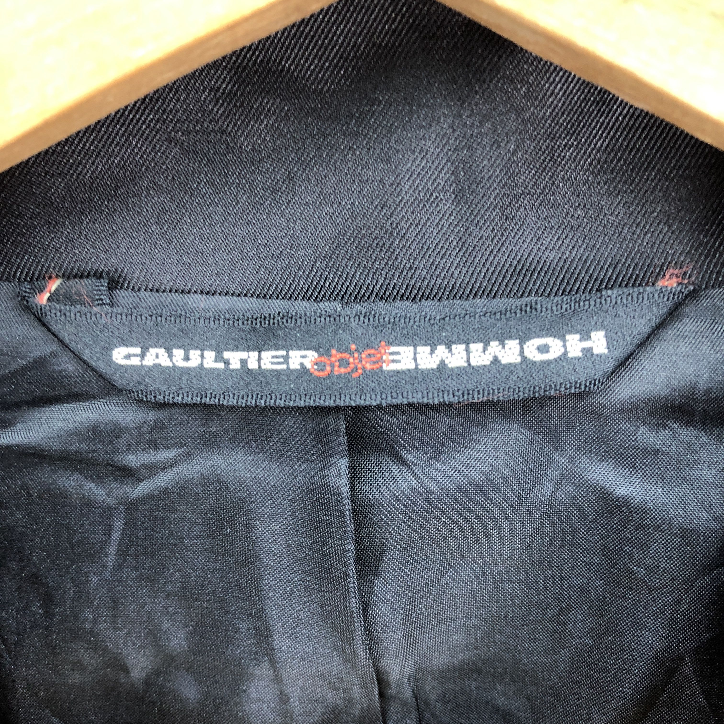 If Six Was Nine × Jean Paul Gaultier × Vintage Vintage Y2K Gaultier Homme Objet Trench Coat Long Jackets Size US M / EU 48-50 / 2 - 4 Thumbnail