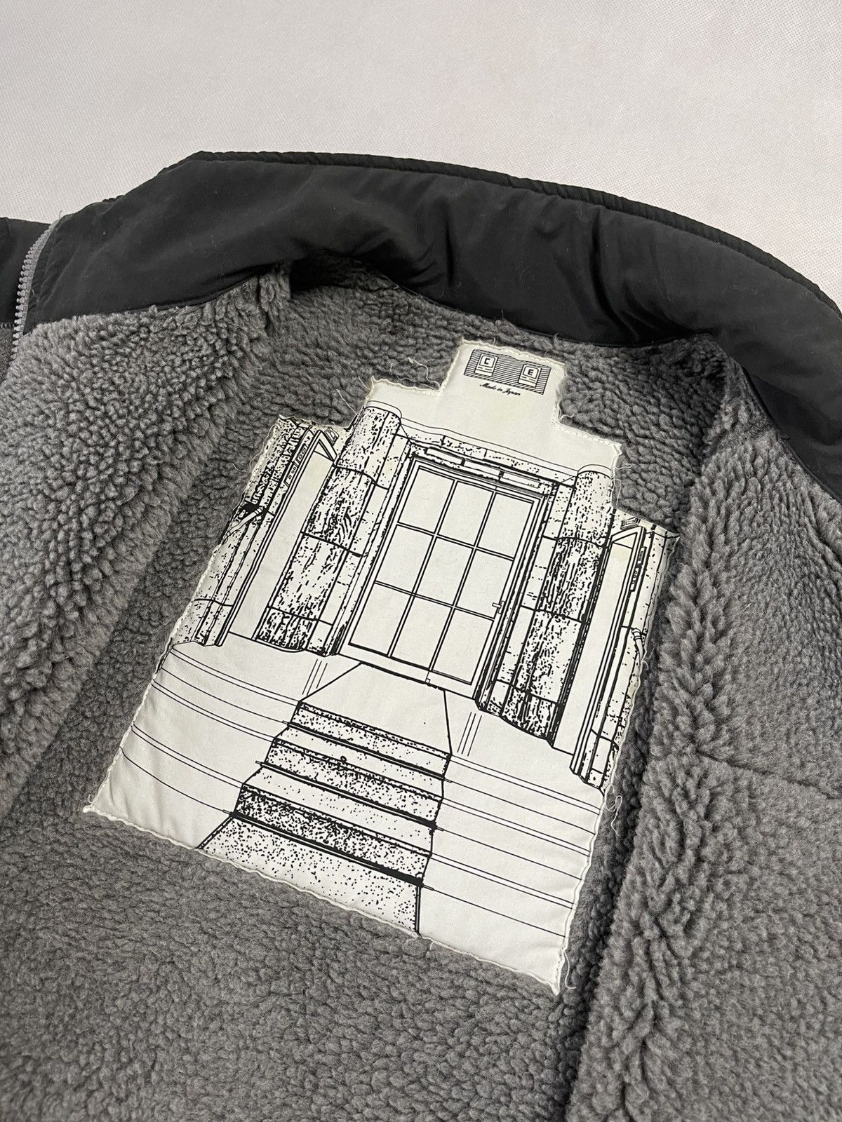 Cav Empt ‼️ SS21 Cav Empt C.E. Grey Furry Back Fleece Zip Up Jacket ‼️ Size US L / EU 52-54 / 3 - 14 Thumbnail