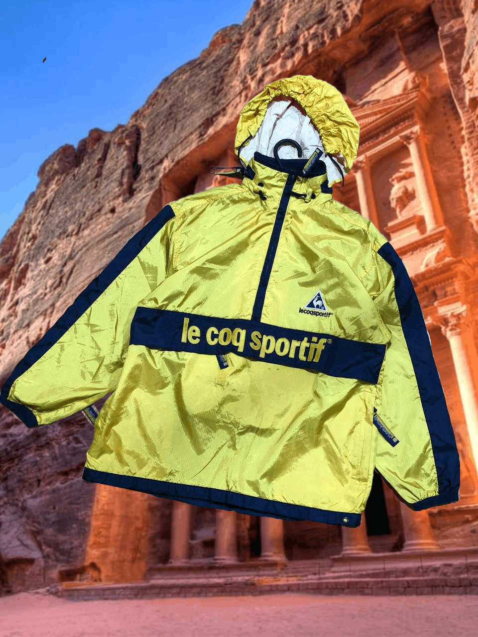 Le Coq Sportif vintage yellow Y2K Le Coq Sportif jacket Streetwear Size US M / EU 48-50 / 2 - 1 Thumbnail