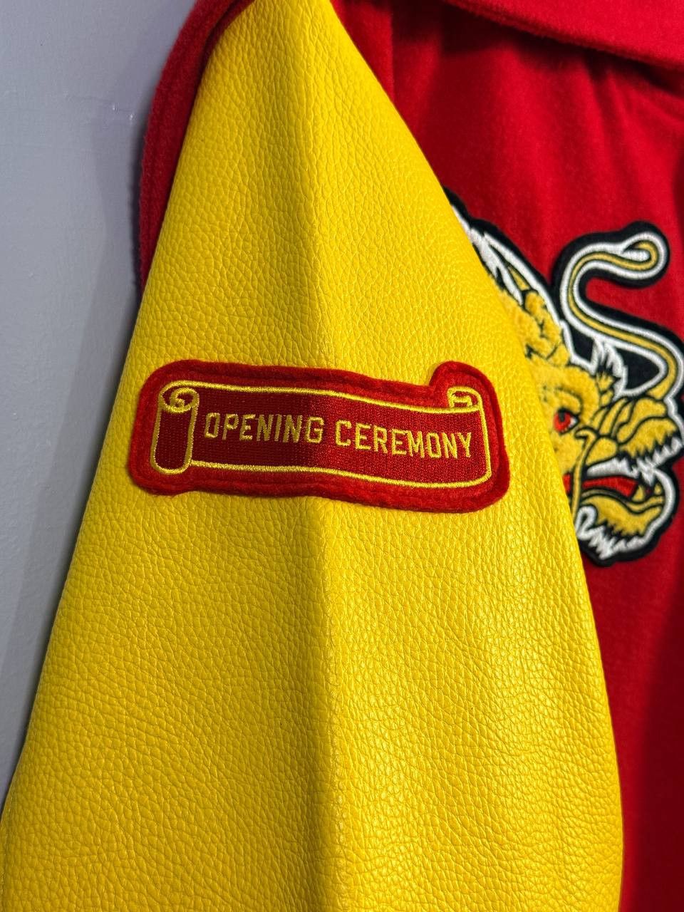 Opening Ceremony Opening Ceremony China Global Varsity Leather Jacket Size US S / EU 44-46 / 1 - 5 Thumbnail