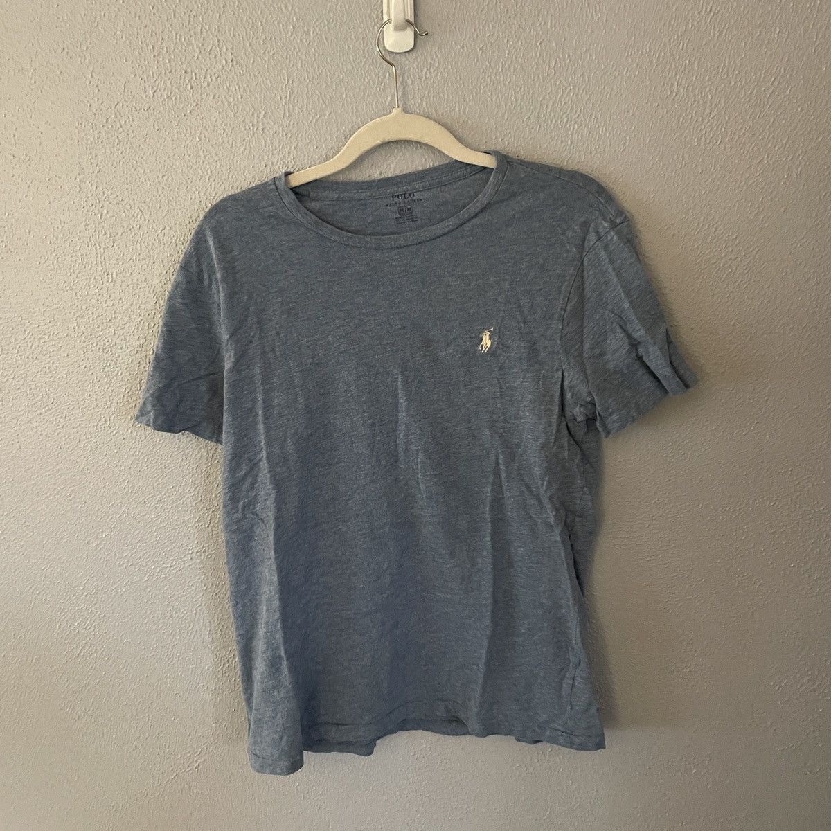 Polo Ralph Lauren × Vintage Ralph Lauren Polo Grey Blue Short Sleeve Shirt Men’s Size M Size US M / EU 48-50 / 2 - 1 Thumbnail