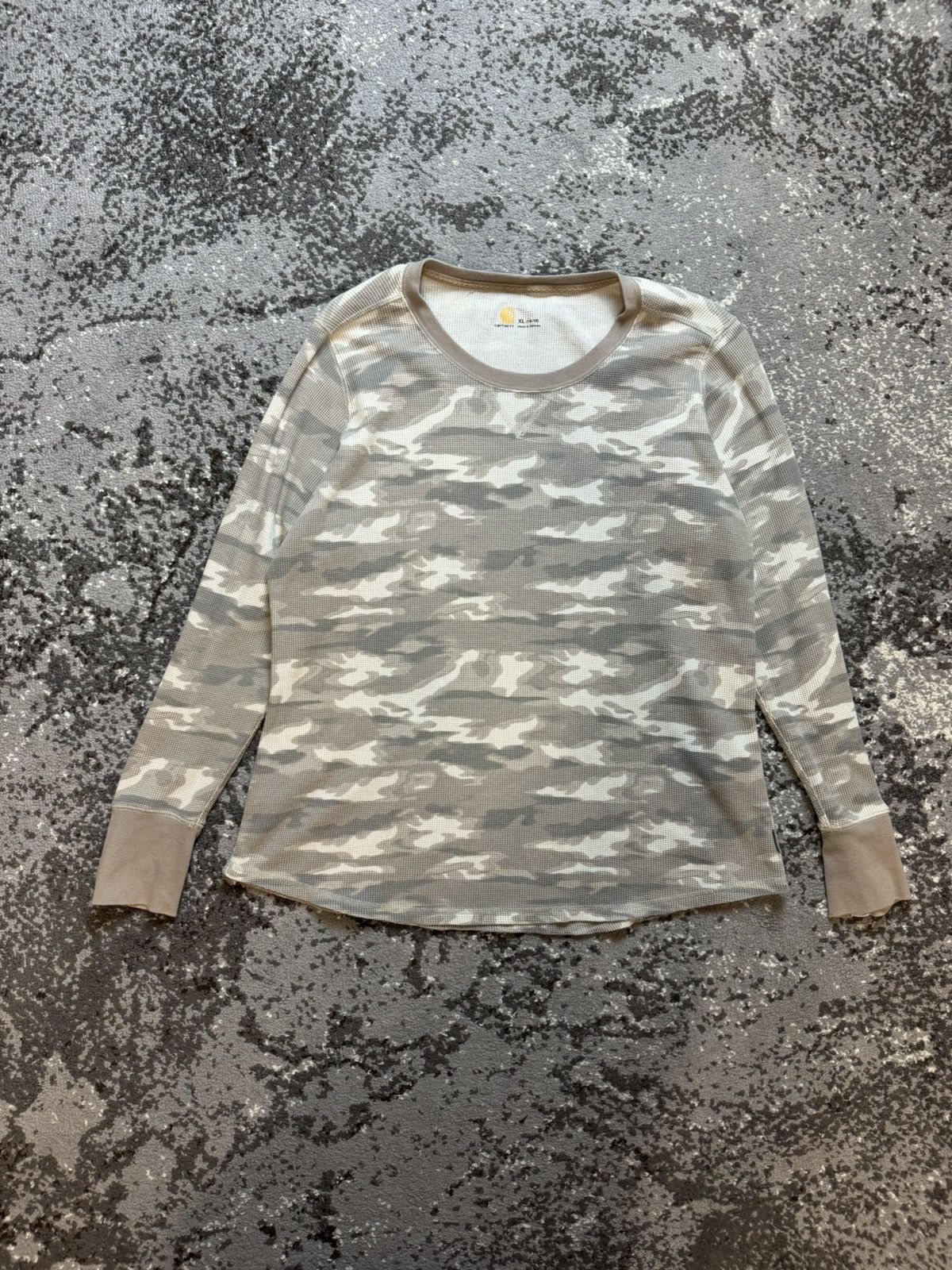 Carhartt × Vintage Vintage Y2K Carhartt Wip Camo Opium Carti Style Long Sleeve Size US M / EU 48-50 / 2 - 1 Thumbnail