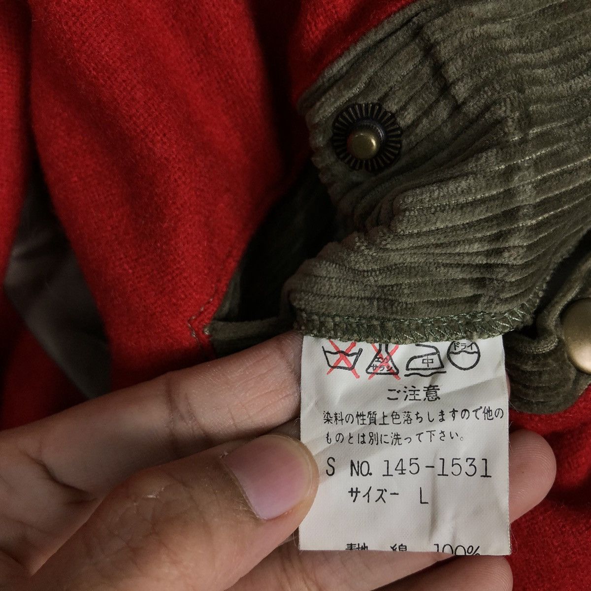 Vintage 🔥80’s True Vintage Corduroy Chore Jacket Robert Stock Cargo Size US L / EU 52-54 / 3 - 15 Thumbnail