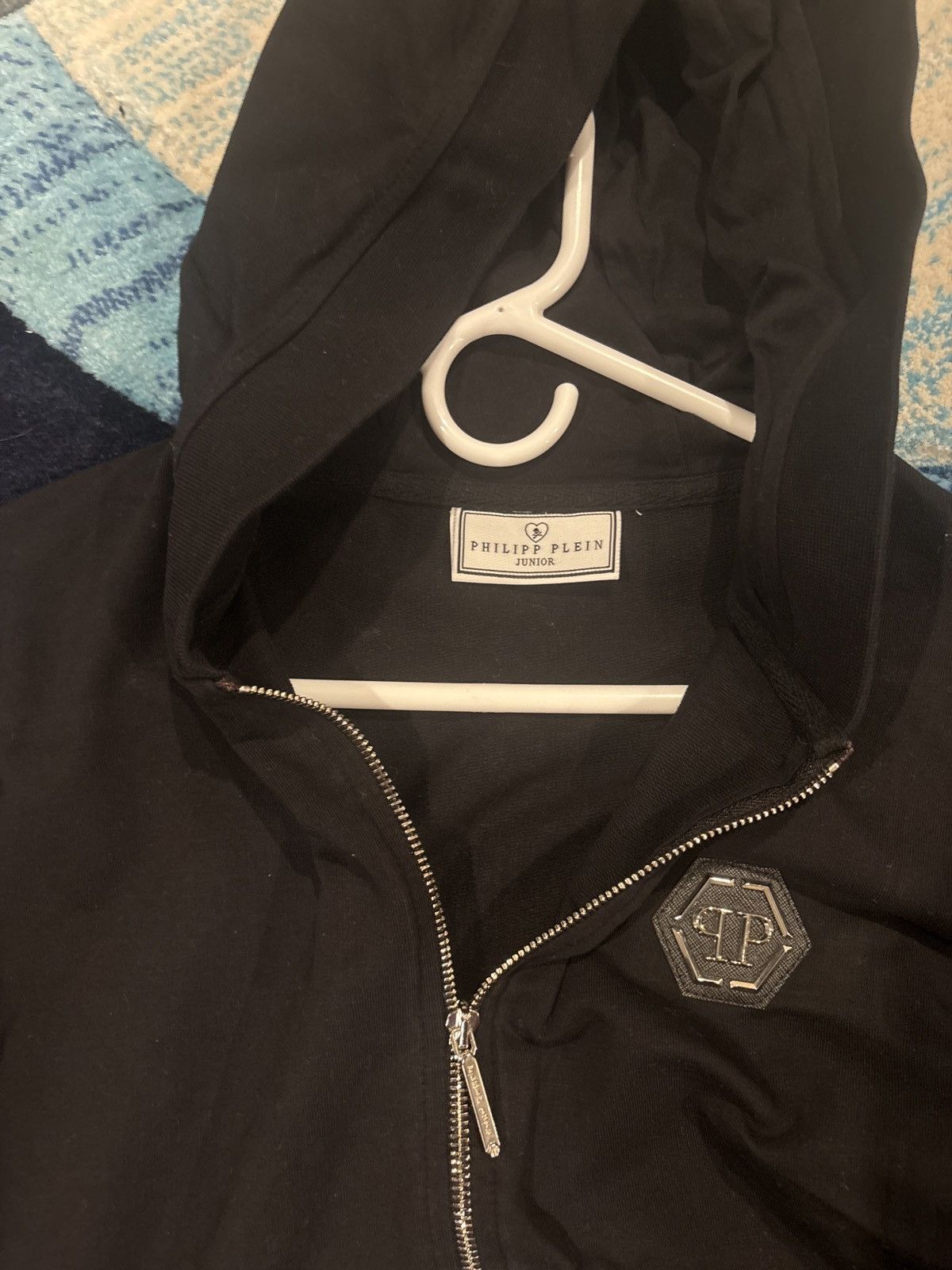 Philipp Plein KIDS SIZE Black zip up Size US XXS / EU 40 - 1 Thumbnail