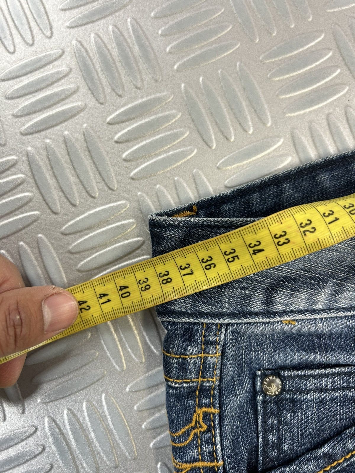 Japanese Brand × Jean × Vintage Japanese branded vintage jeans stone washed embroidered y2k Size US 28 / EU 44 - 11 Thumbnail