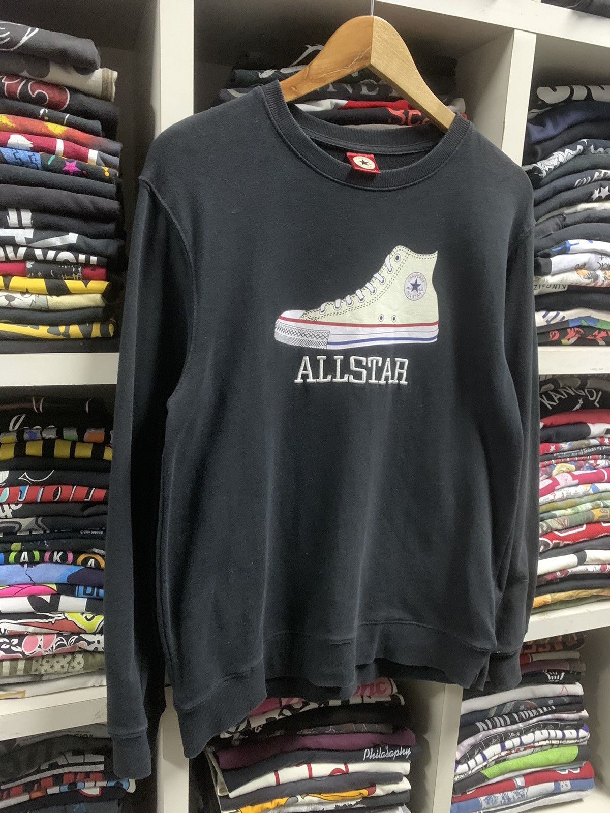 Converse Vintage Converse logo sweater Size US L / EU 52-54 / 3 - 4 Thumbnail