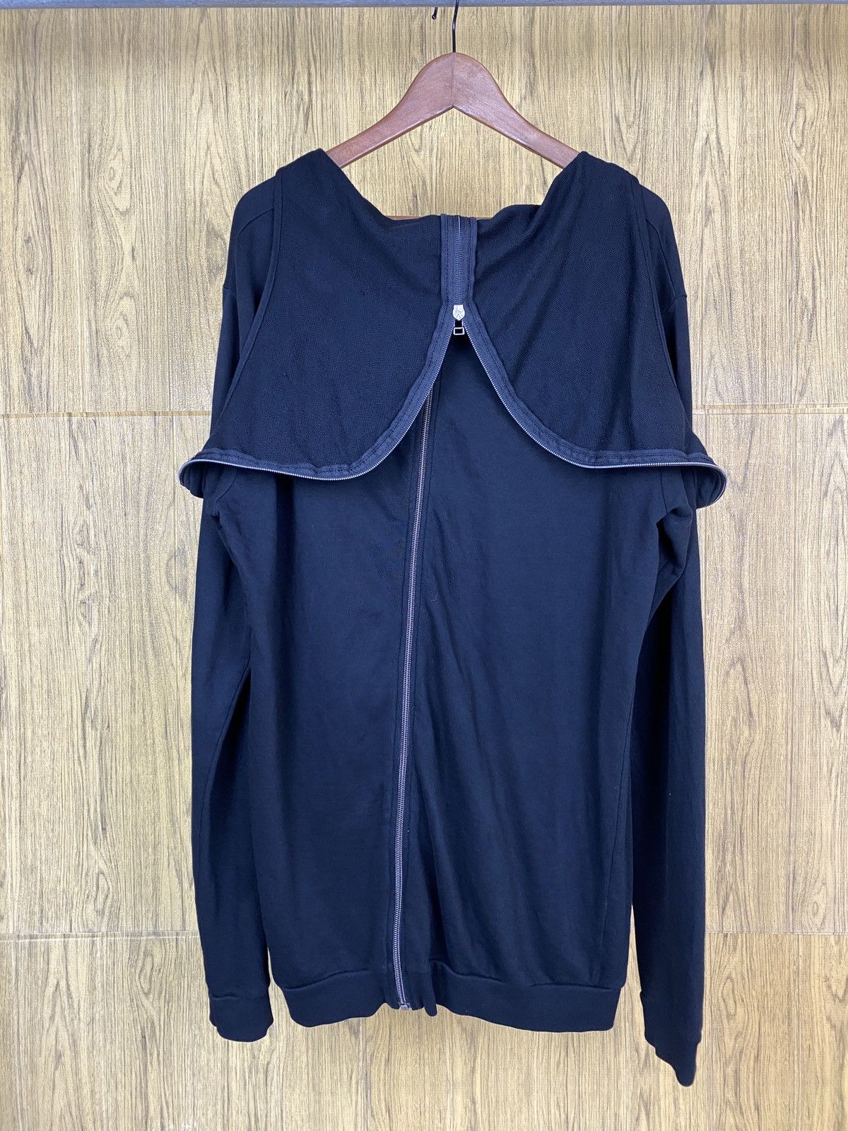 Concepts d'Odeur Odeur Black Zip Hoodie Cotton AW/11 Size US L / EU 52-54 / 3 - 6 Thumbnail