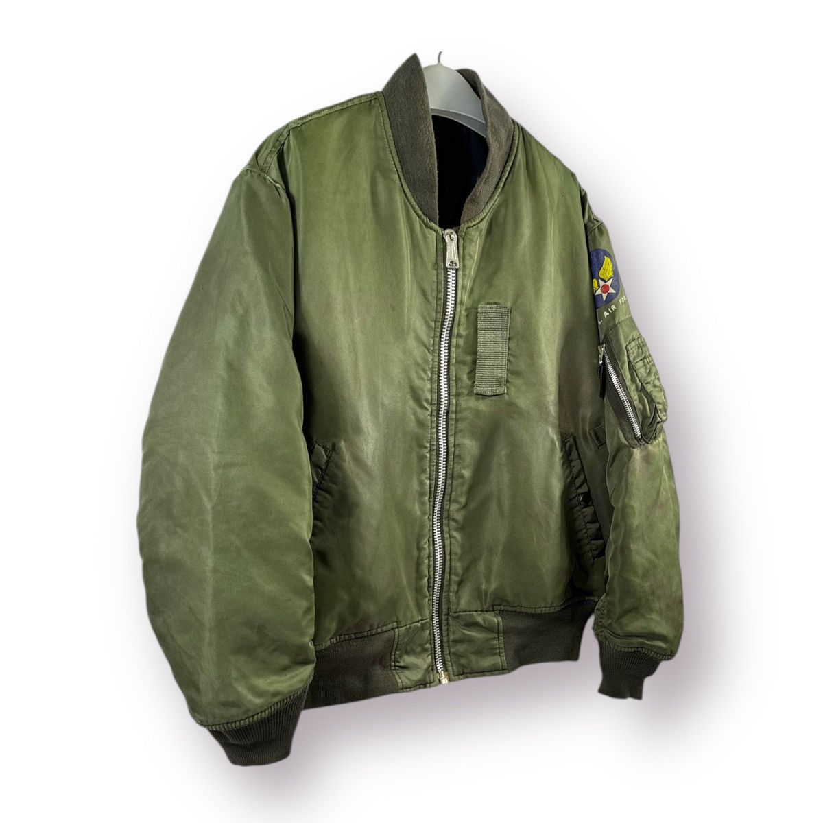 Surface To Air 🔥 VTG Military Brunati Air Force MA-1 BOMBER JACKET - M Size US L / EU 52-54 / 3 - 3 Thumbnail