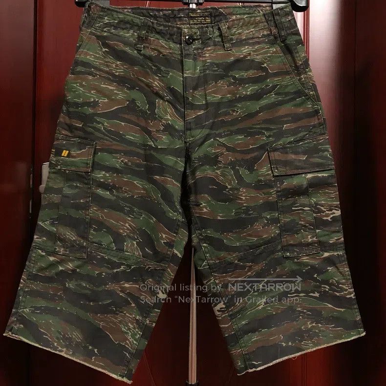 Wtaps Wtaps size 2 Tiger print work shorts military pants Size US 40 / EU 56 - 1 Thumbnail