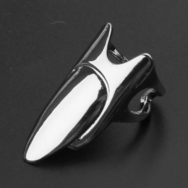 Jewelry Metal Open Nail Ring Size ONE SIZE - 1 Thumbnail