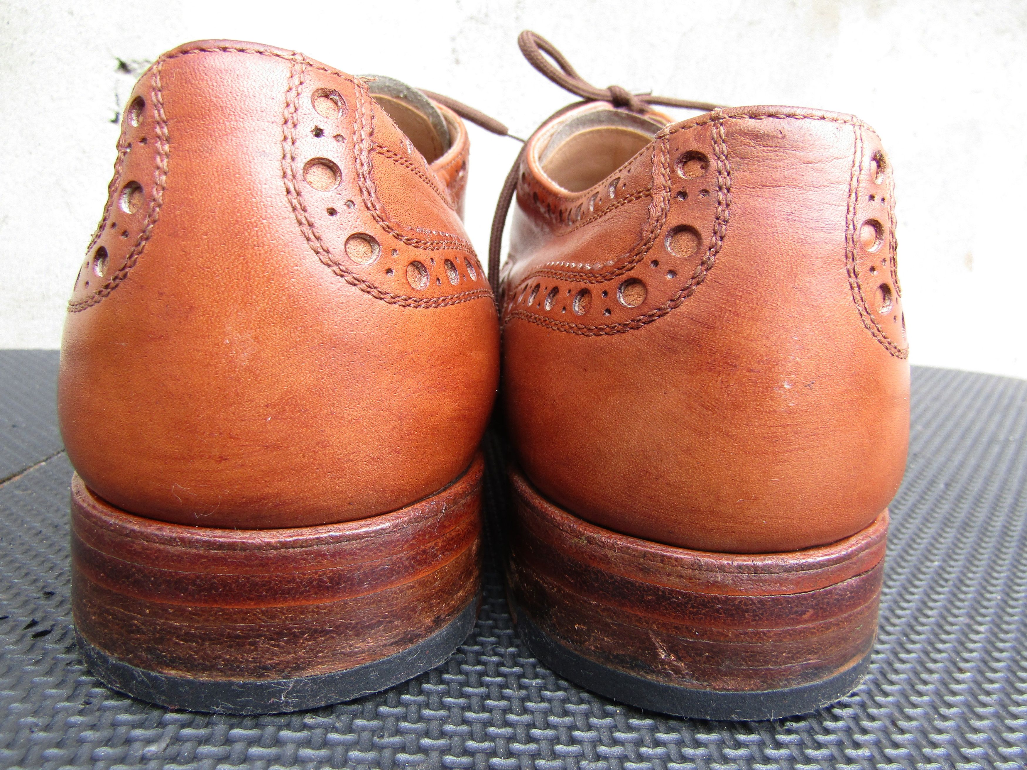 Heinrich Dinkelacker Heinrich Dinkelacker Brown Leather Brogue Dress Size US 9 / EU 42 - 4 Thumbnail