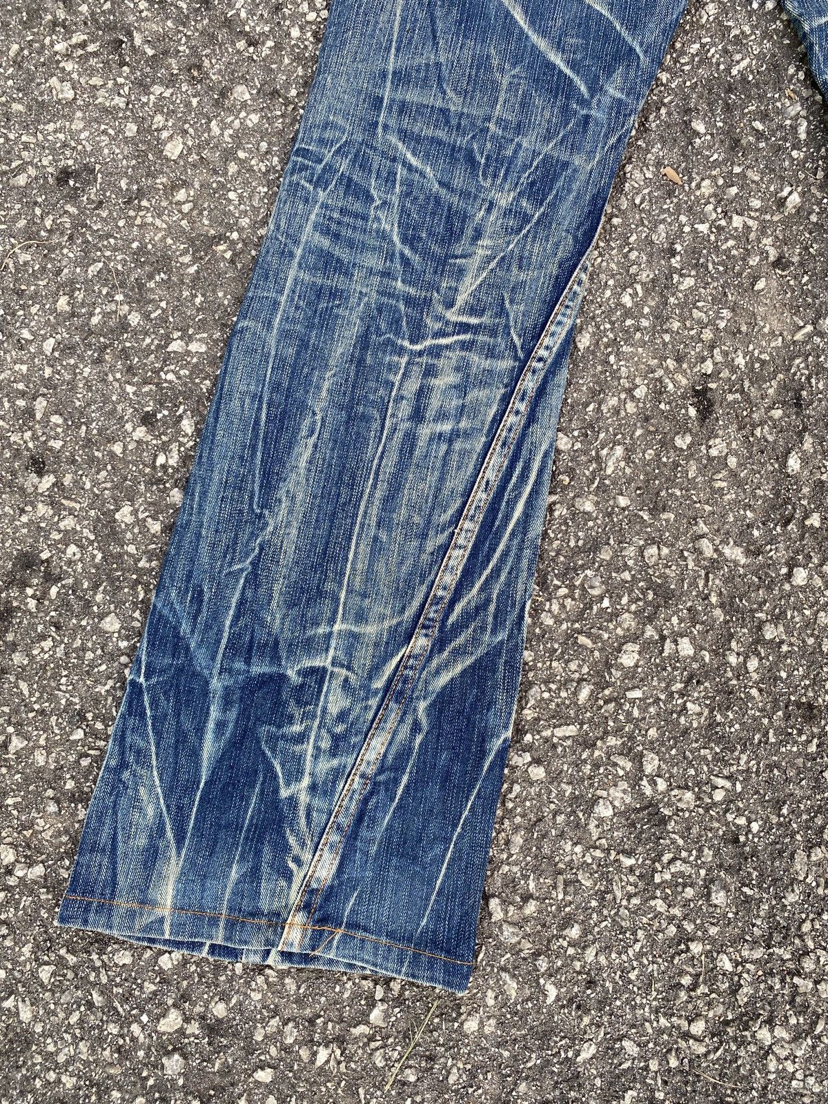 If Six Was Nine × Tornado Mart 2000s Nylaus Crew Claws Mark Design Flare Denim Size US 31 - 11 Thumbnail