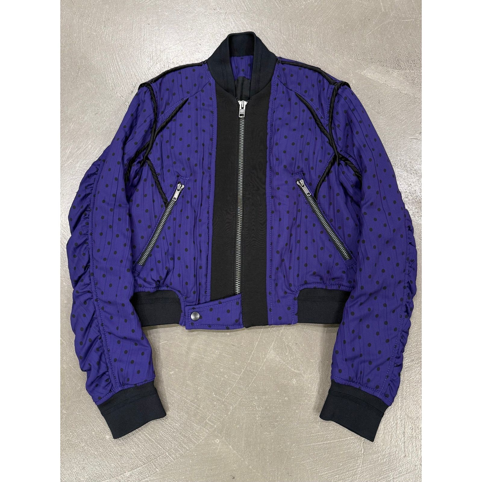 Haider Ackermann Haider Ackermann purple bomber jacket Size M / US 6-8 / IT 42-44 - 1 Thumbnail