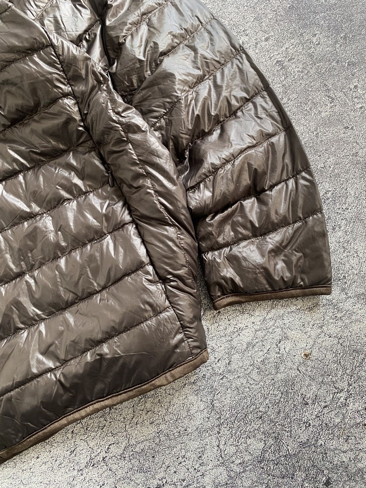 Uniqlo 00s-Uniqlo Dark Brown Ultralight Puffer Jacket Size US L / EU 52-54 / 3 - 4 Thumbnail