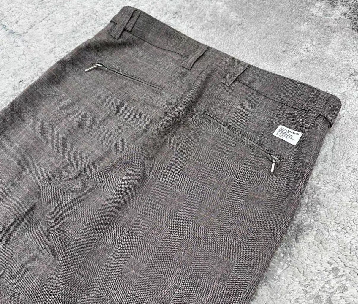 Wtaps WTAPS Cotton Linen Plaid Casual Pants J16 Size US 34 / EU 50 - 6 Thumbnail