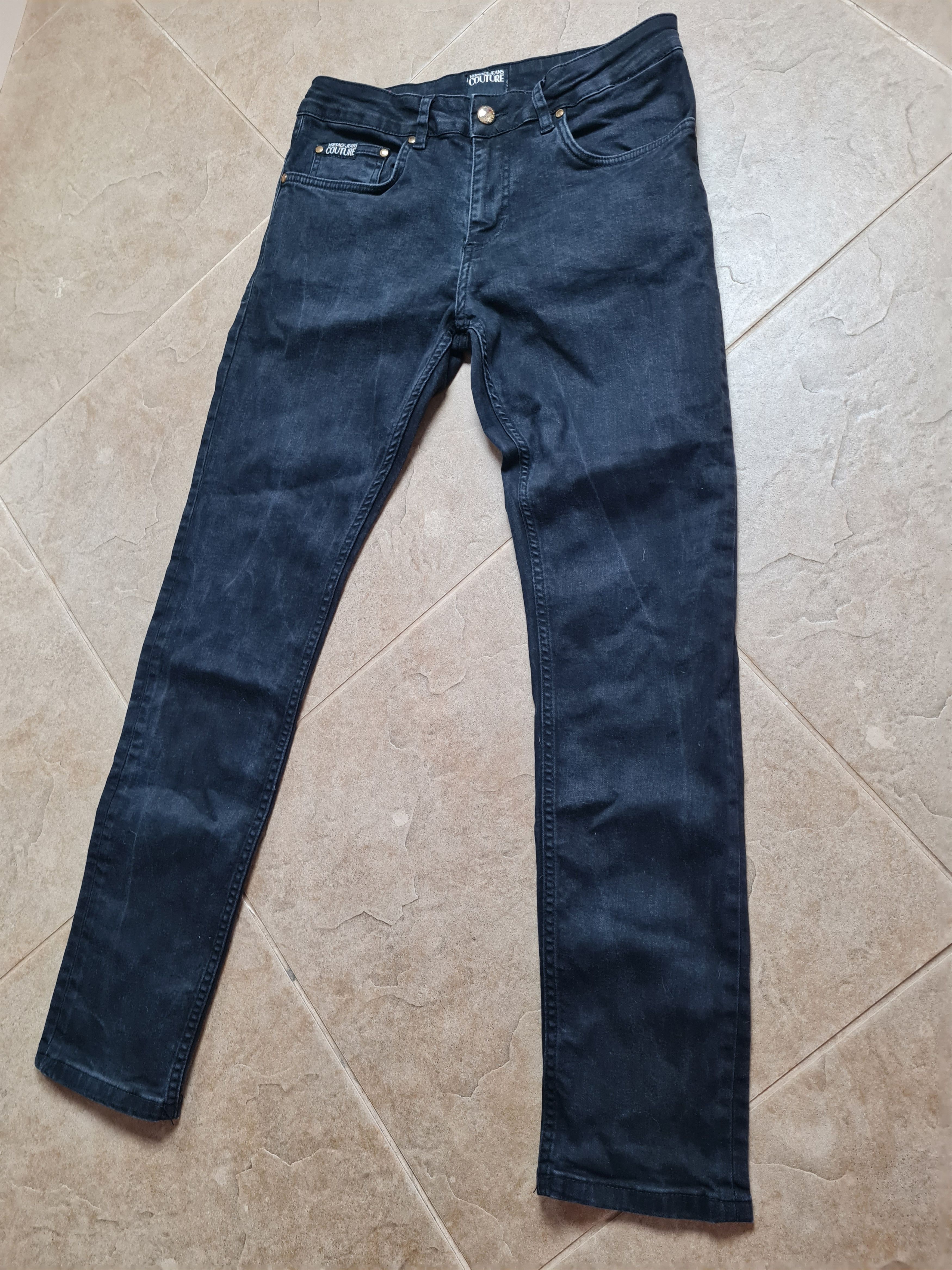 Versace Jeans Couture VINTAGE VERSACE JEANS COUTURE DENIM BIG LOGO TAG IT 44 Size US 28 / EU 44 - 10 Thumbnail