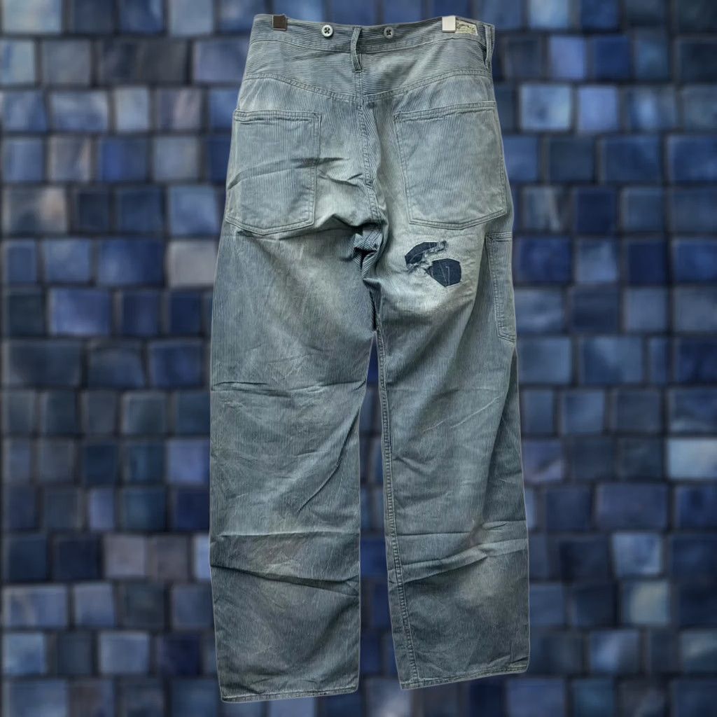 Ralph Lauren RRL Ralph Lauren Pants Blue 32x32 Casual Cotton 5pockets Repaired Men Size US 32 / EU 48 - 1 Thumbnail