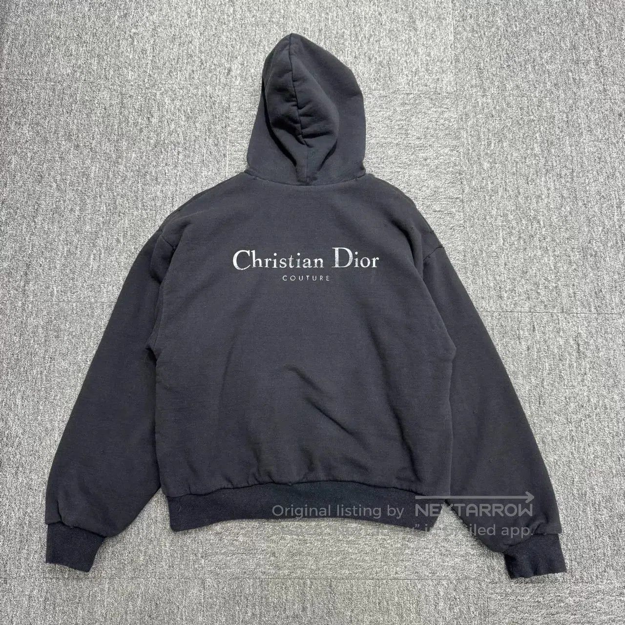 Dior vintage christian dior distressed hoodie. Size US L / EU 52-54 / 3 - 2 Thumbnail