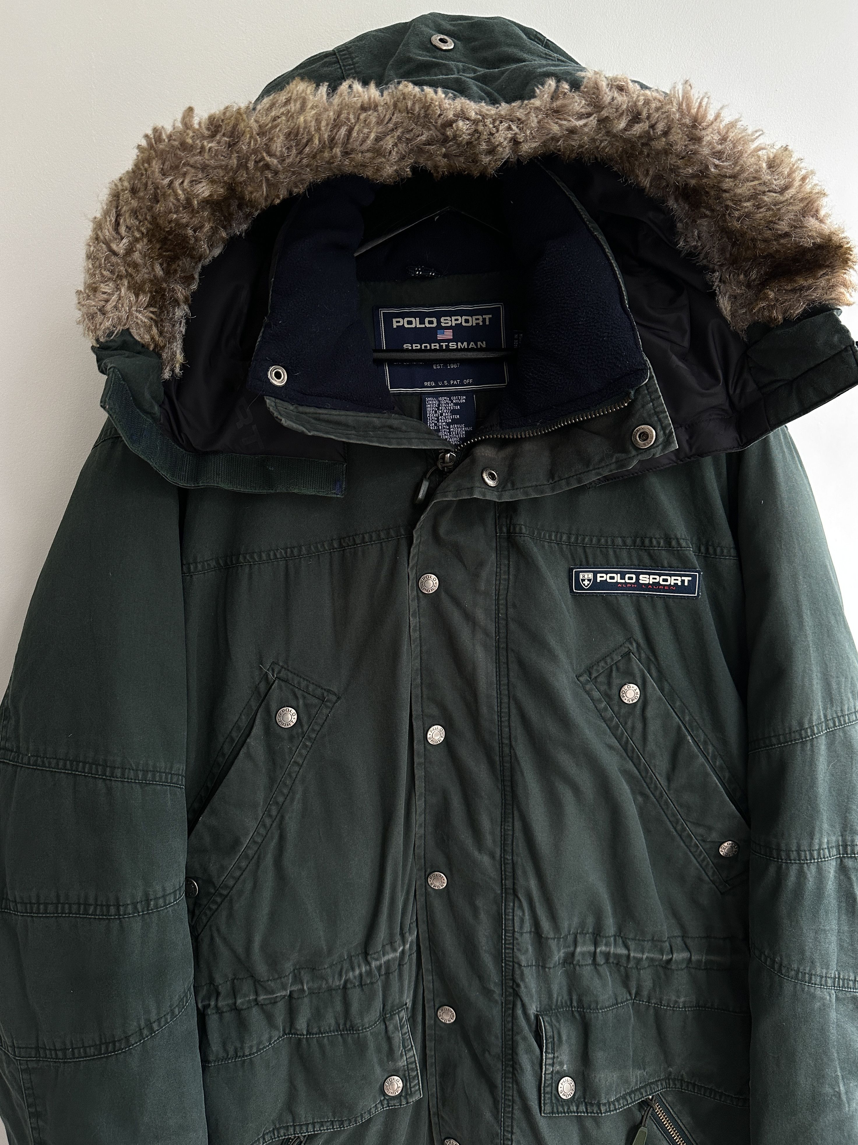 Polo Ralph Lauren Vintage Polo Sport Ralph Lauren Puffer Parka Jacket Size US M / EU 48-50 / 2 - 3 Thumbnail