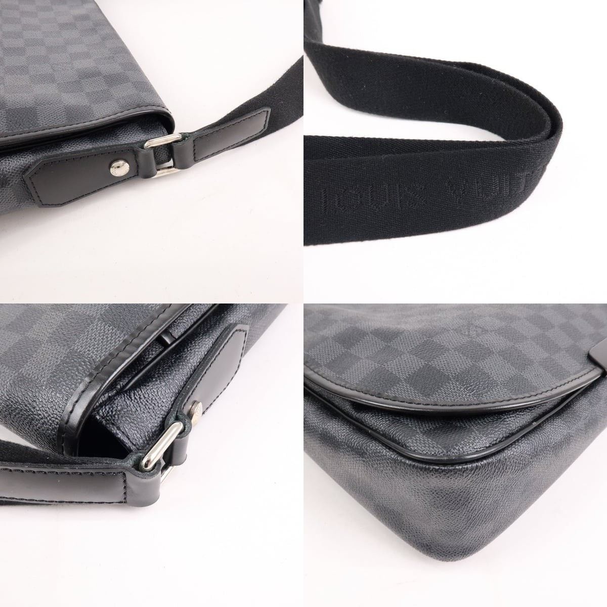 Louis Vuitton Louis Vuitton Damier Graphite Daniel MM Messenger Bag Size ONE SIZE - 4 Thumbnail