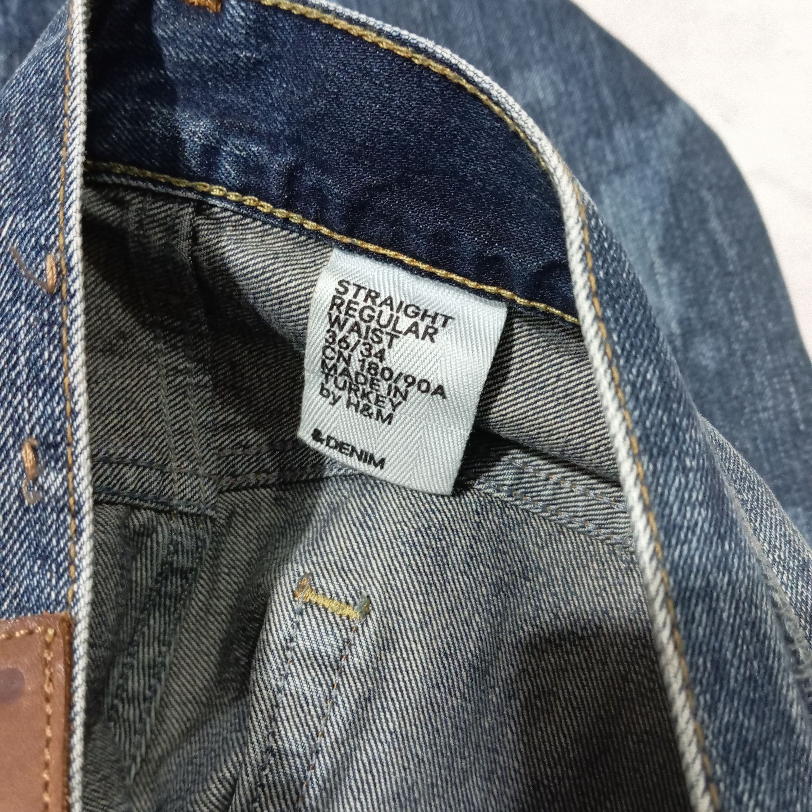 H&M H&M Bleach Distressed Denim Pants Size US 41 - 10 Thumbnail