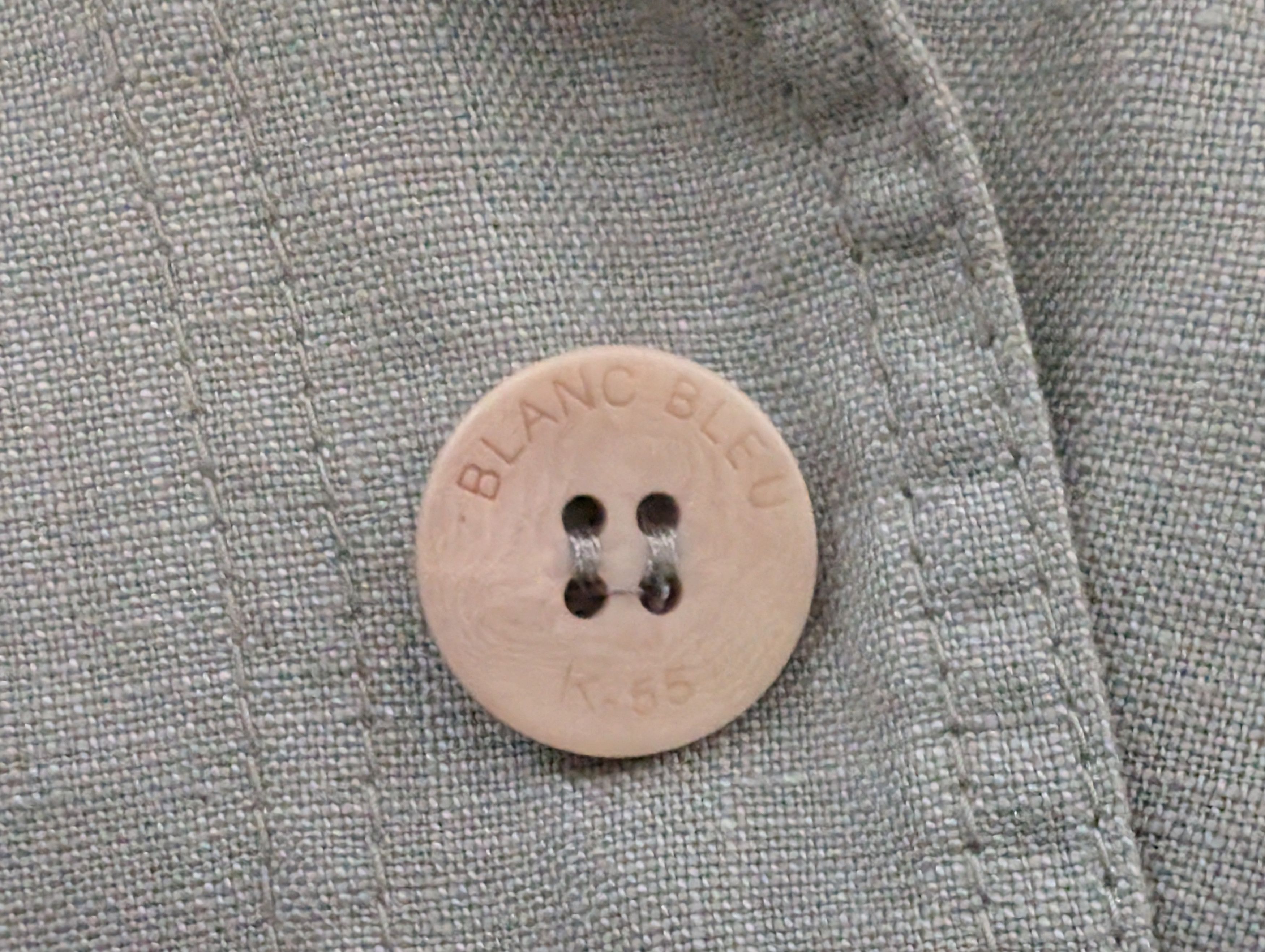 Other Blanc Bleu Safari Jacket in Linen Size US L / EU 52-54 / 3 - 4 Thumbnail