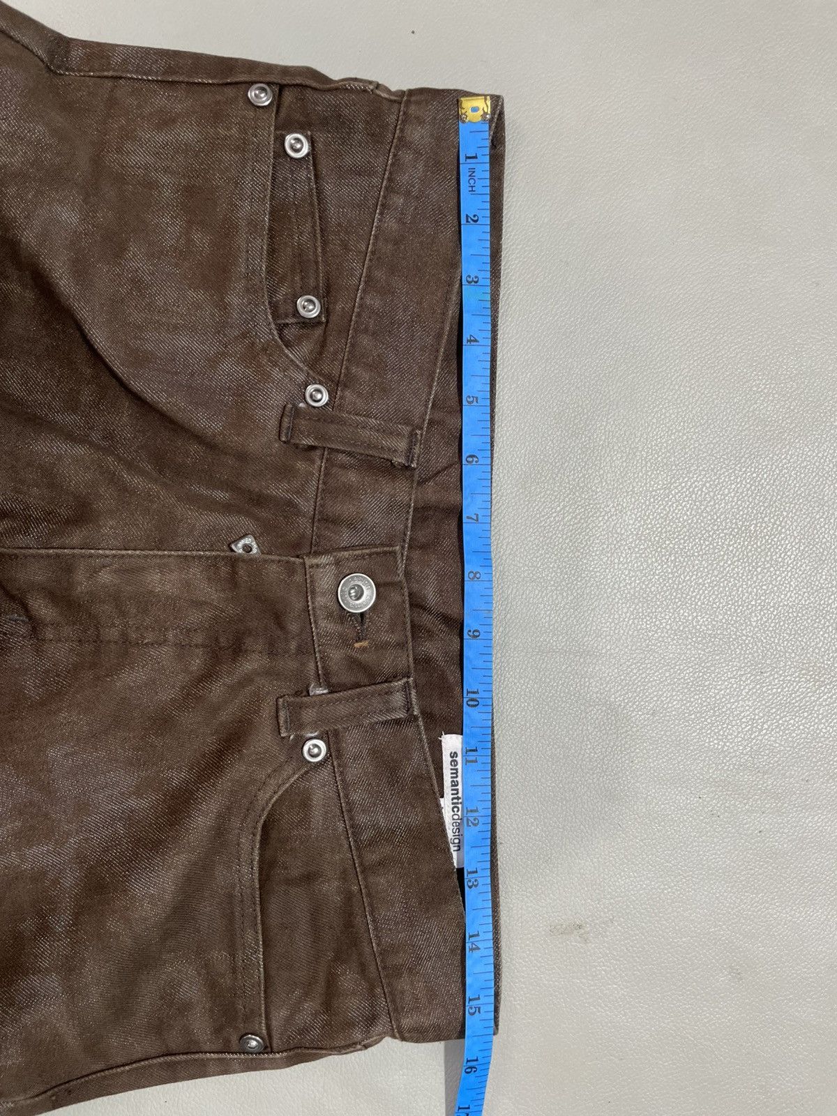 Le Grande Bleu (L.G.B.) Semantic Abstract Flare Jeans Mudwash tornado mart style Size US 29 - 8 Thumbnail