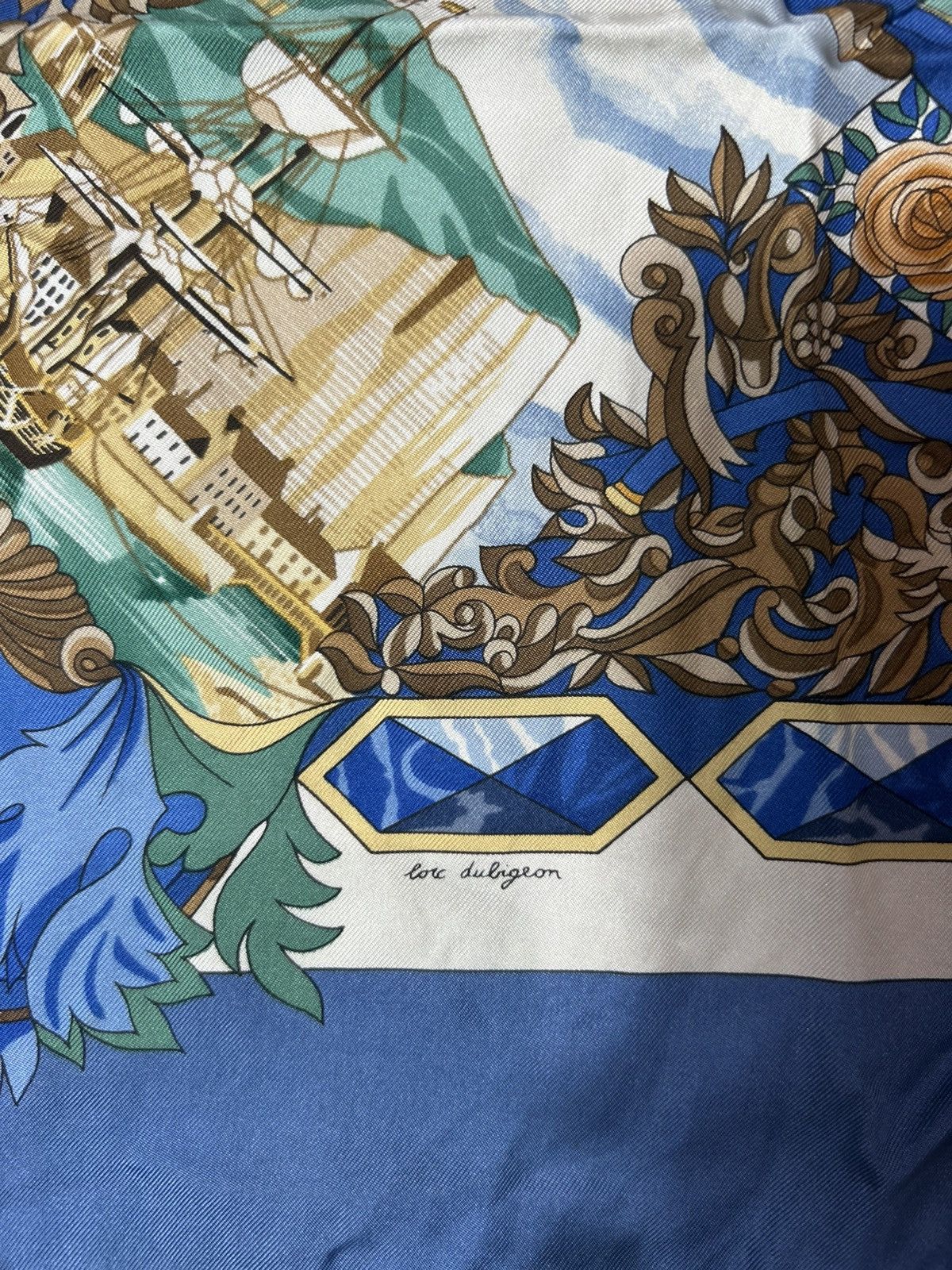 Hermes Vintage Hermes L'entente cordiale silk scarf Size ONE SIZE - 5 Thumbnail