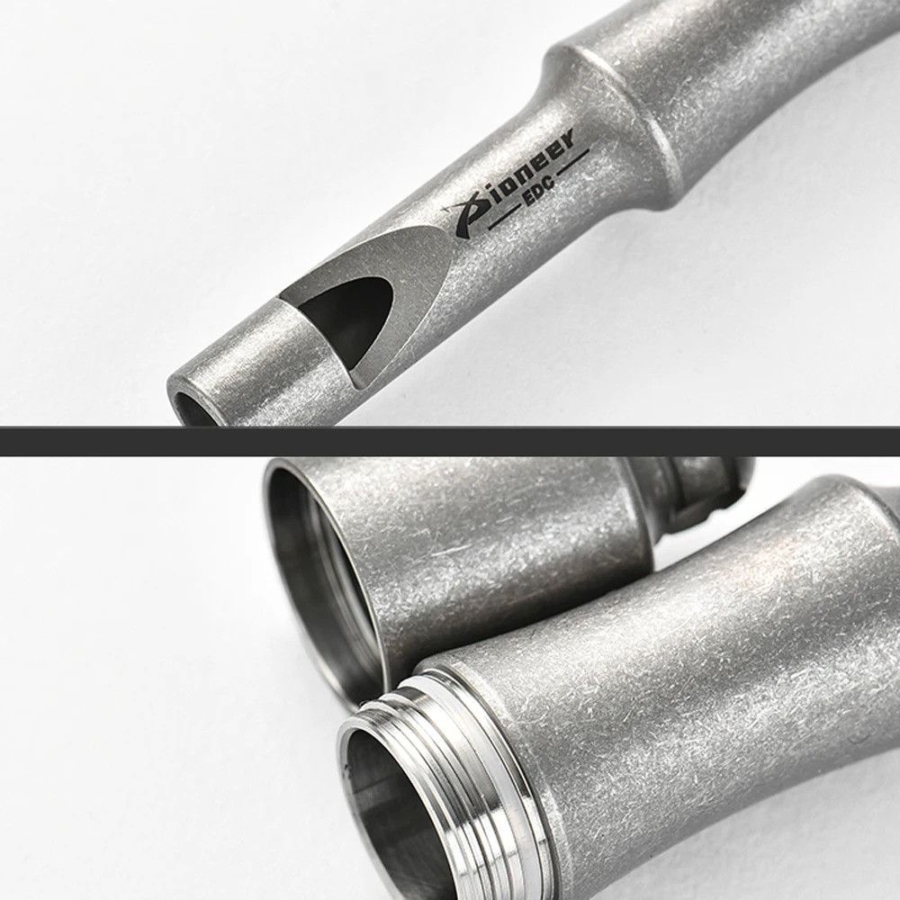 Whistles Whistle Titanium Pendant Coach Sports Camping Gift For Him Size ONE SIZE - 3 Thumbnail