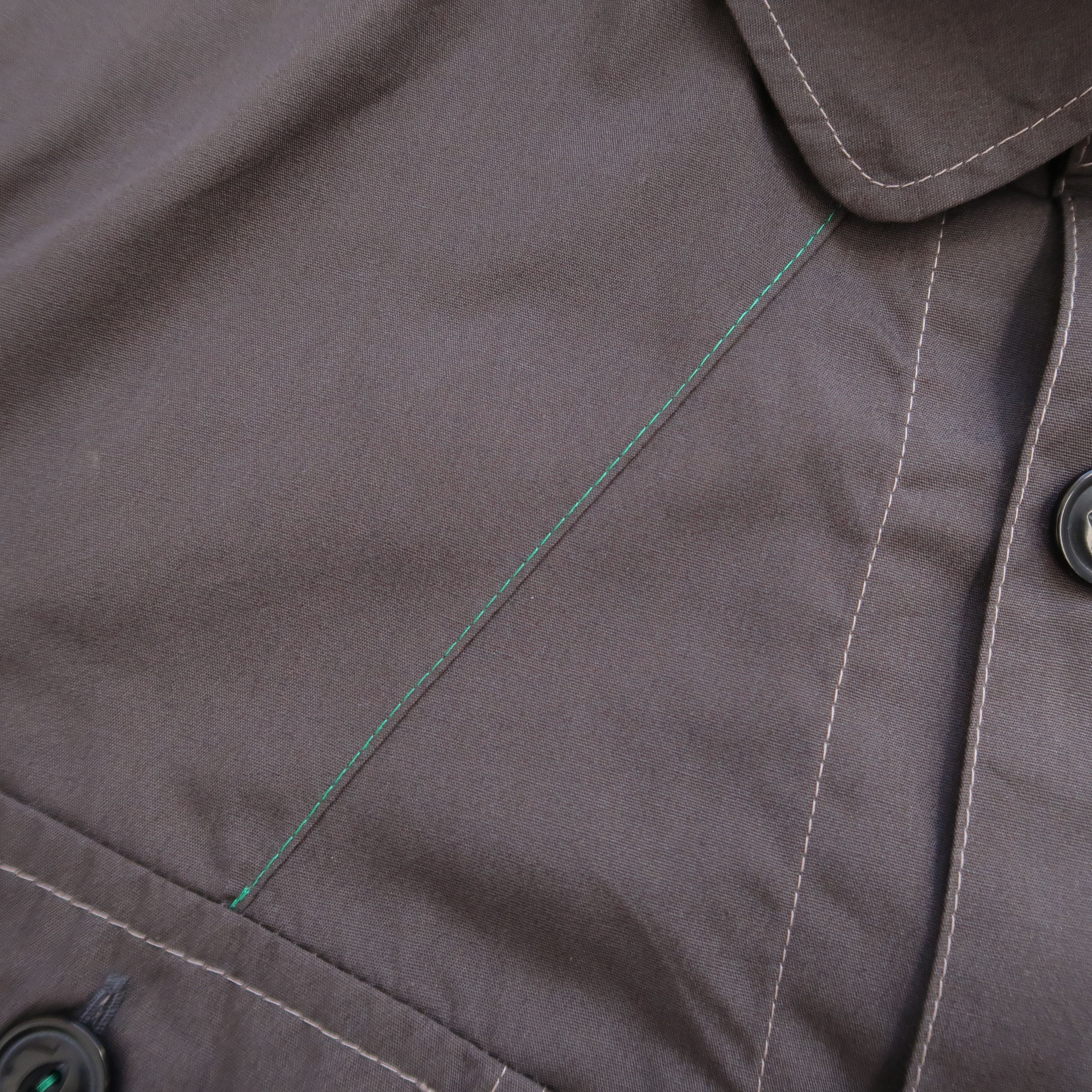 Japanese Brand Limited 80s Ined Homme Yohji Yamamoto Military Jacket Size US M / EU 48-50 / 2 - 6 Thumbnail