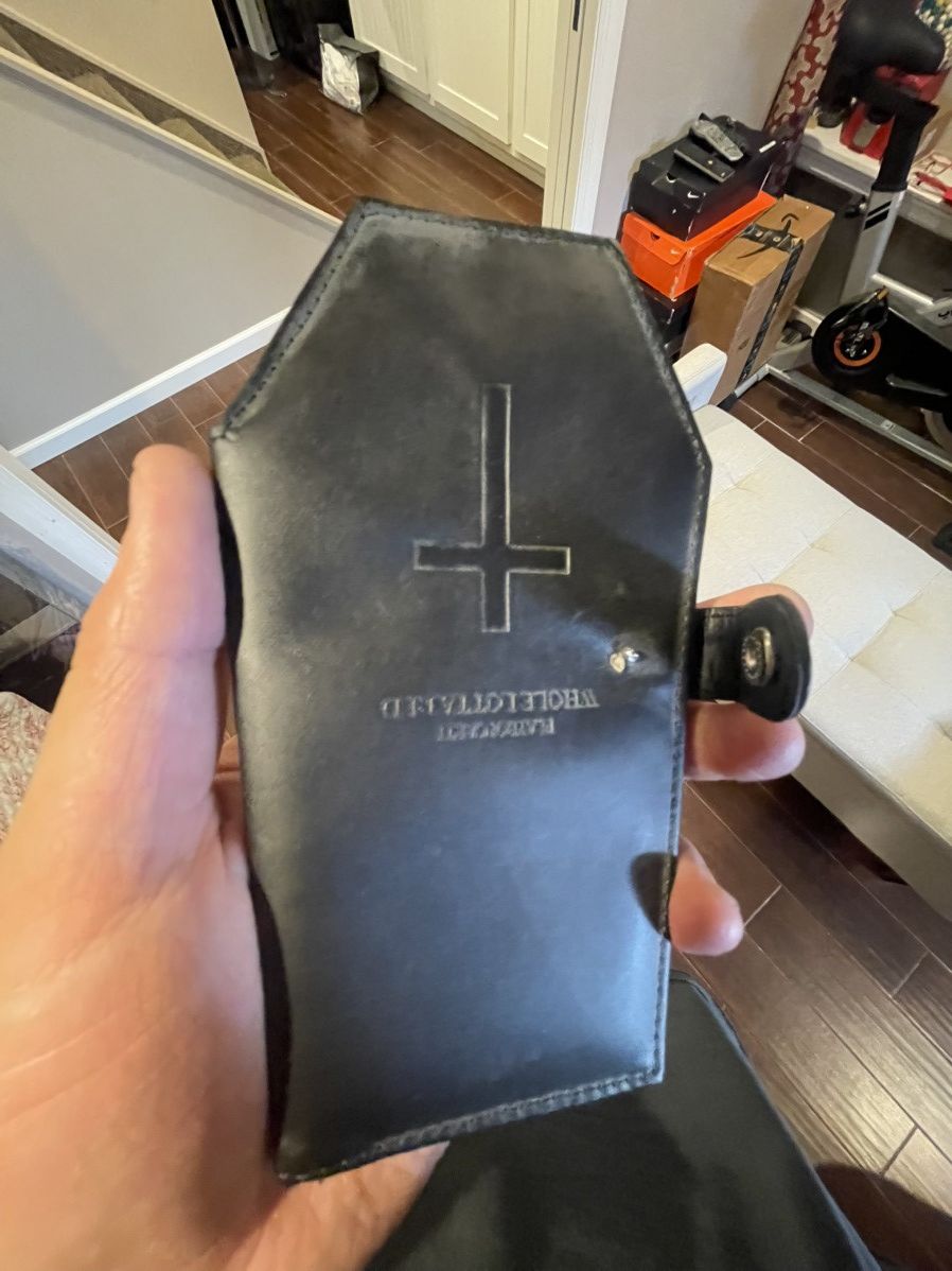 Playboi Carti Playboi Carti WLR Opium Coffin Wallet w/ Chain (Snap Issue) Size ONE SIZE - 2 Thumbnail